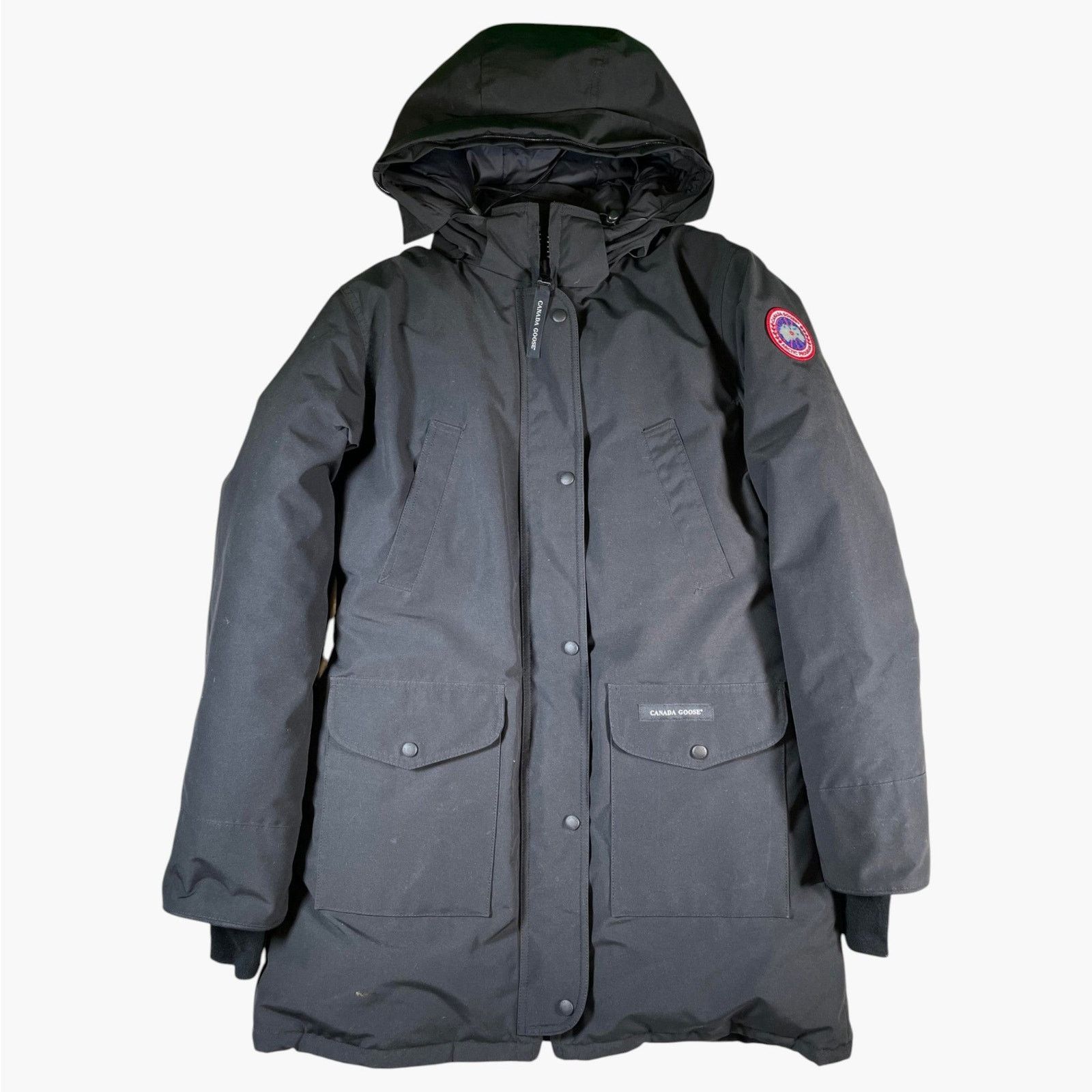 Canada Goose Canada Goose Women's Expedition Black Parka Jacket Size US XL / EU 56 / 4 - 1 Thumbnail