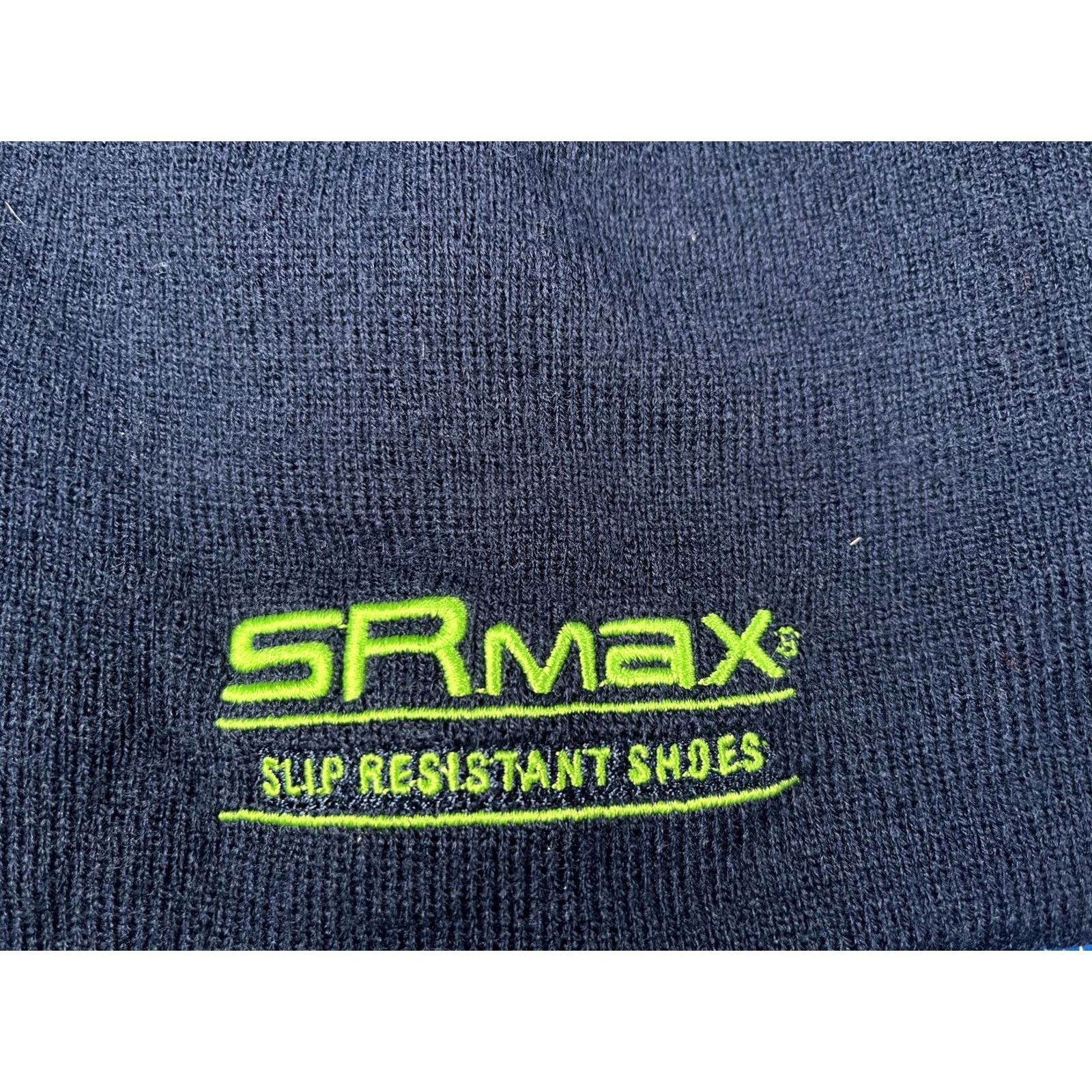 Vintage SRmax Beanie Mens One Size Blue Knit Stretch Slip Resistant Shoes Winter Hat Size ONE SIZE - 2 Thumbnail