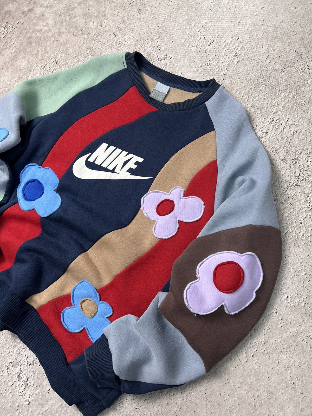 Nike × Vintage SALE✅✅VINTAGE NIKE STREETWEAR REWORKED NIKE HOODIE 90S Size US XL / EU 56 / 4 - 10 Thumbnail
