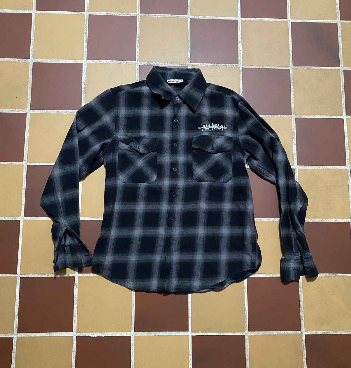 Band Tees Vintage Papa Roach Flannel Shirt Size US S / EU 44-46 / 1 - 3 Thumbnail