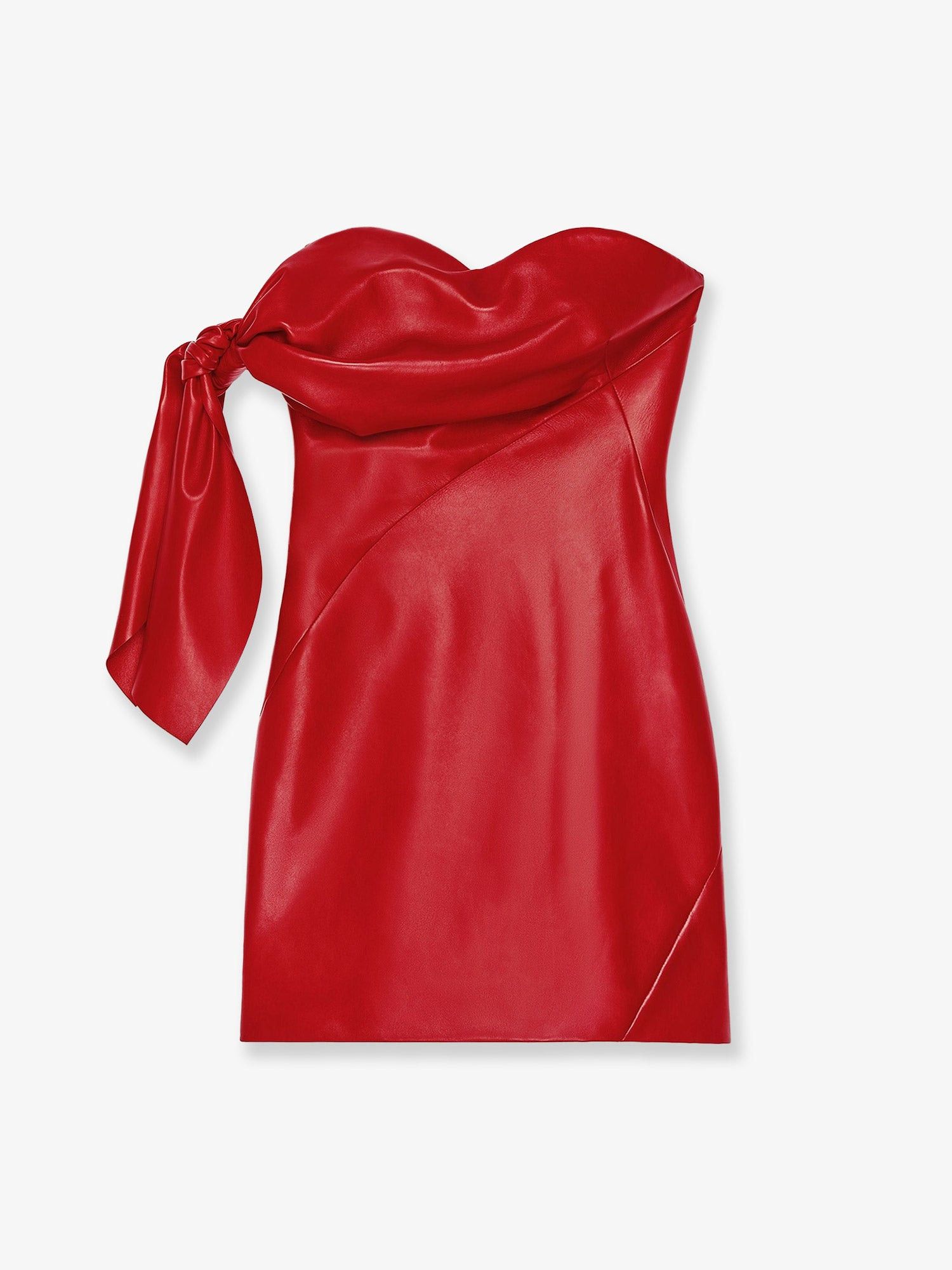 Givenchy Leather Bustier Dress With Bow Detail Size M / US 6-8 / IT 42-44 - 1 Thumbnail