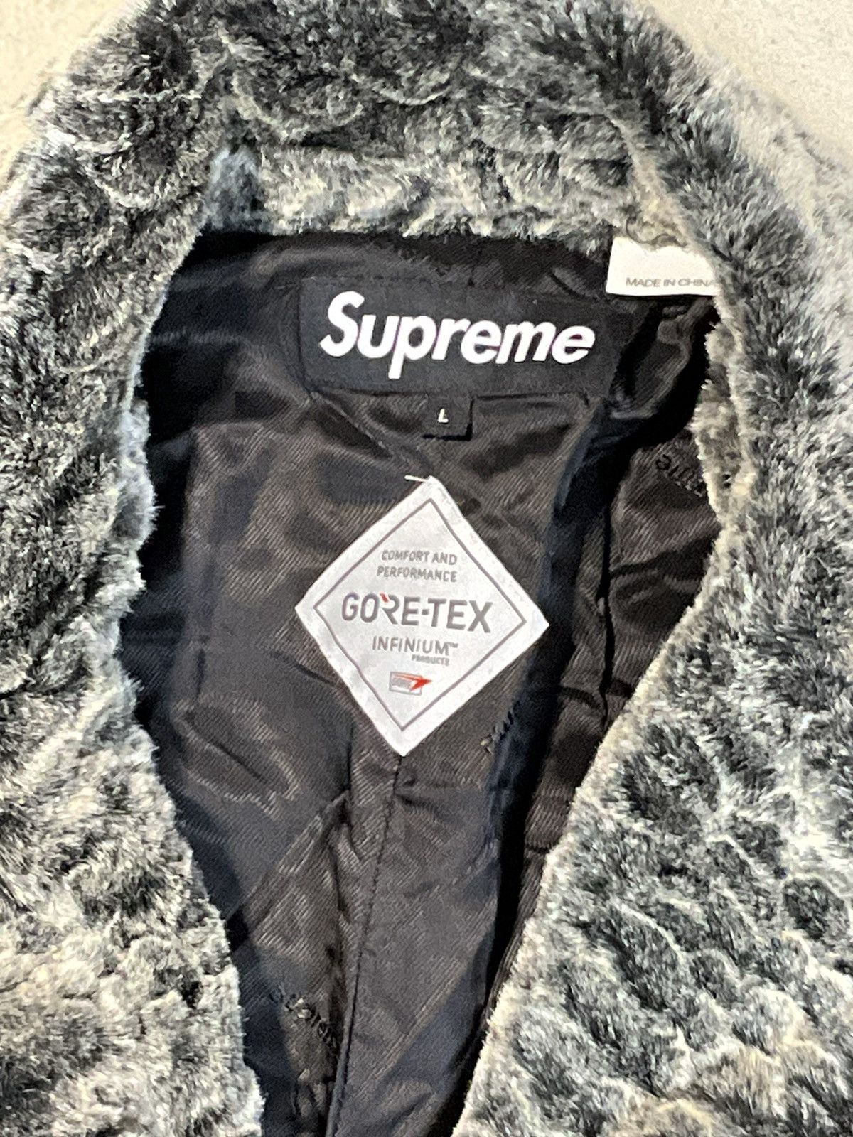 Goretex × Supreme NEW SUPREME X GORE-TEX FUR CROC COAT INFINIUM WINDSTOPPER L Size US L / EU 52-54 / 3 - 9 Thumbnail