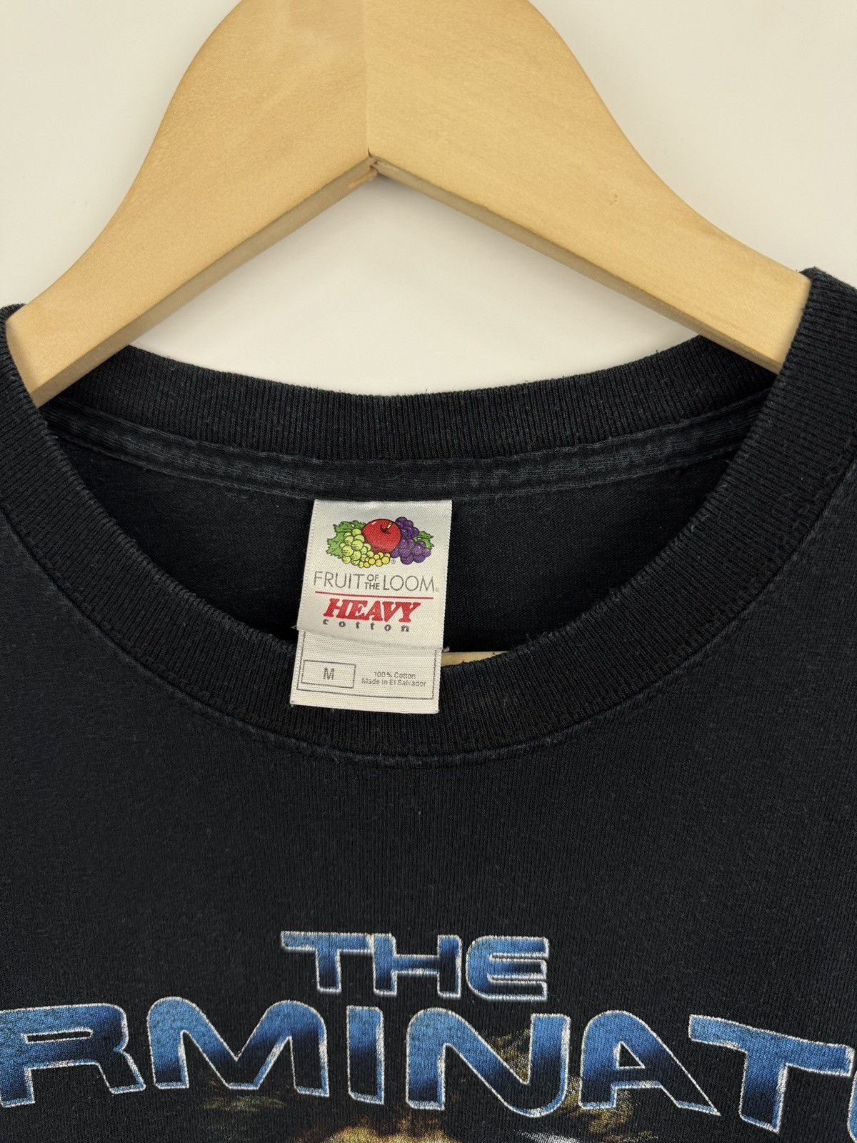 Fruit Of The Loom 🇺🇸 Vintage The Terminator Movie T-Shirt Arnold Schwarzenegger Size US M / EU 48-50 / 2 - 5 Thumbnail