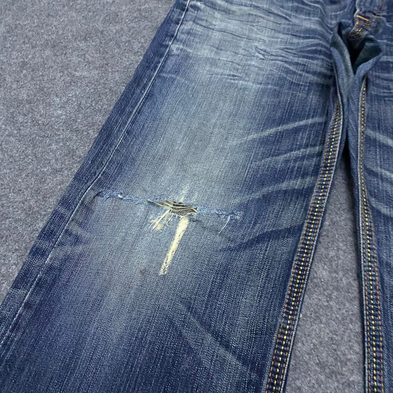 Edwin Vintage 90s Edwin Exclusive Vintage Distressed Denim Size US 30 / EU 46 - 9 Thumbnail