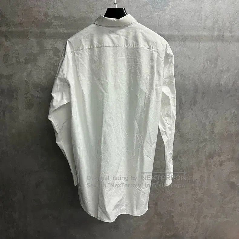 Balenciaga Balenciaga White Logo Pocket Shirt. Size US XS / EU 42 / 0 - 2 Thumbnail