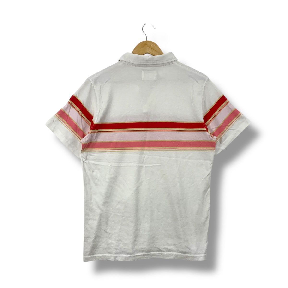 Vintage Vintage BEN AIPA Surfwear Striped Hawaiian Polo Shirt Large Size US L / EU 52-54 / 3 - 5 Thumbnail