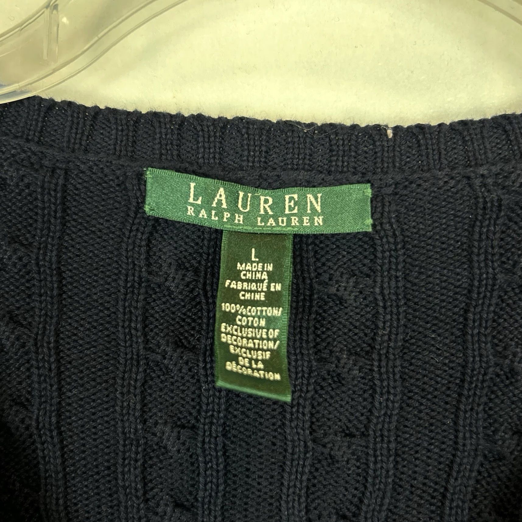 Ralph Lauren VINTAGE? No. Size L / US 10 / IT 46 - 4 Thumbnail