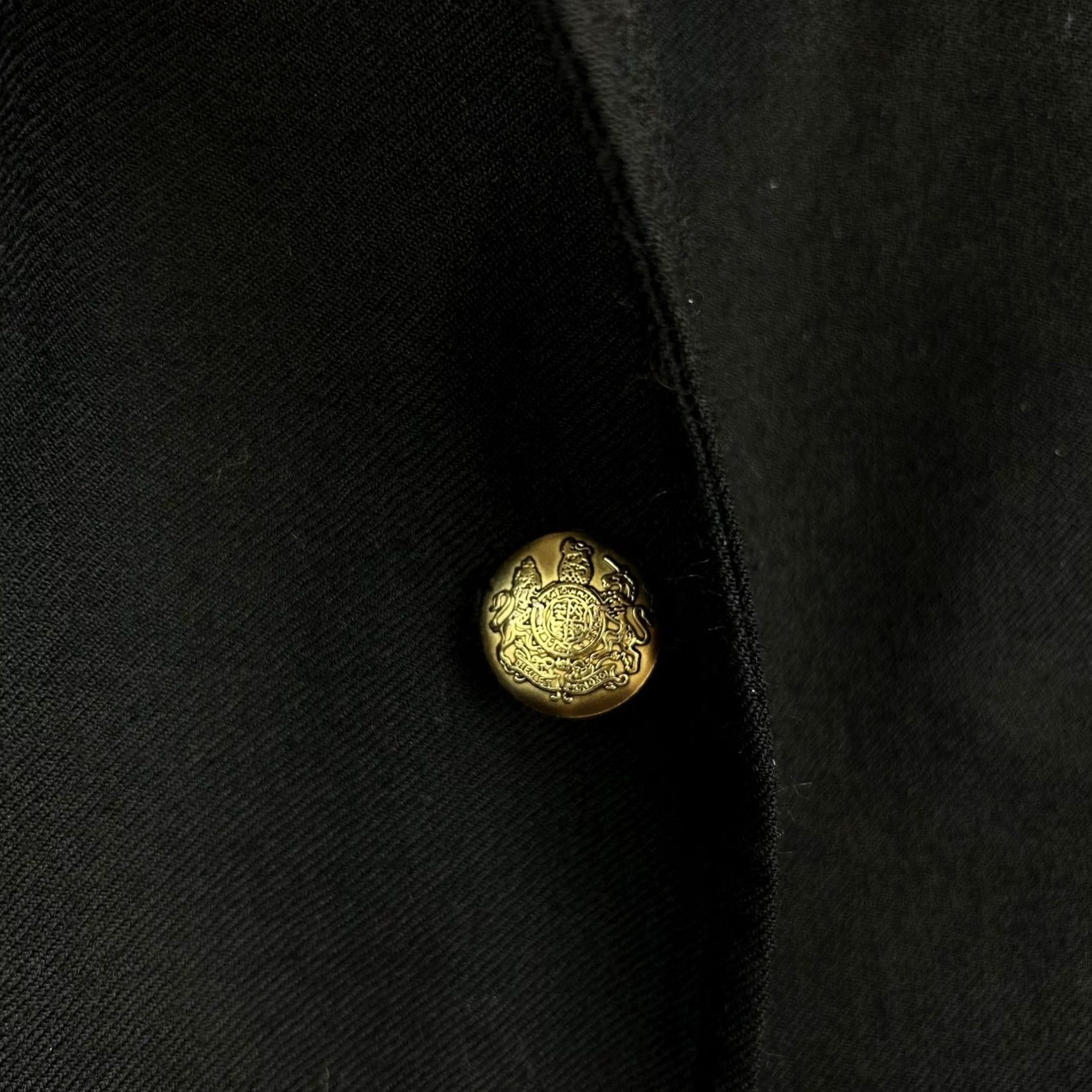 J.Crew J Crew Blazer Womens 4 Black Gold Buttons Jacket Preppy Academia Size S / US 4 / IT 40 - 4 Thumbnail