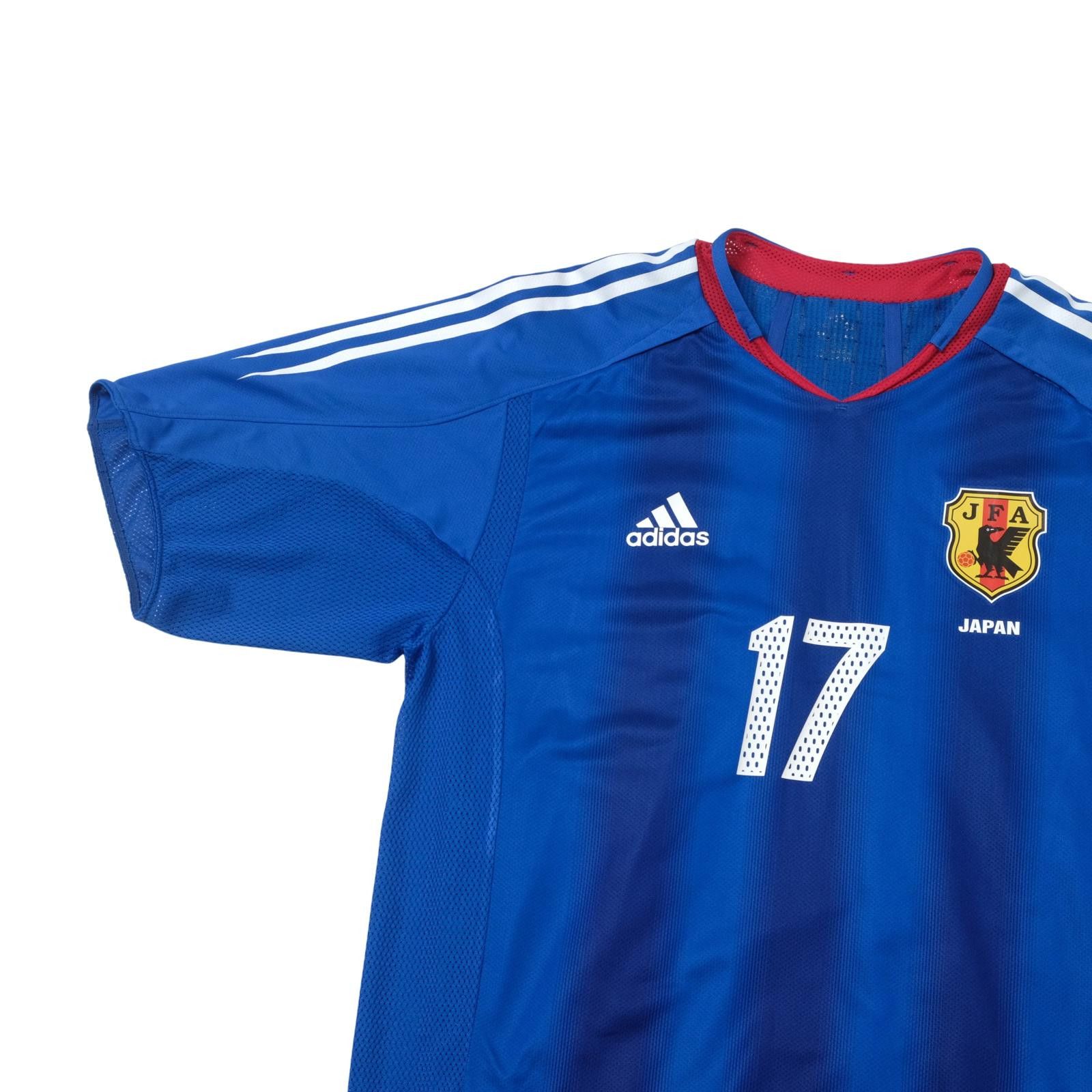 Adidas 2004/06 Japan Home Shirt Adidas Nemoto Player Issue (M/L) Size US M / EU 48-50 / 2 - 3 Thumbnail