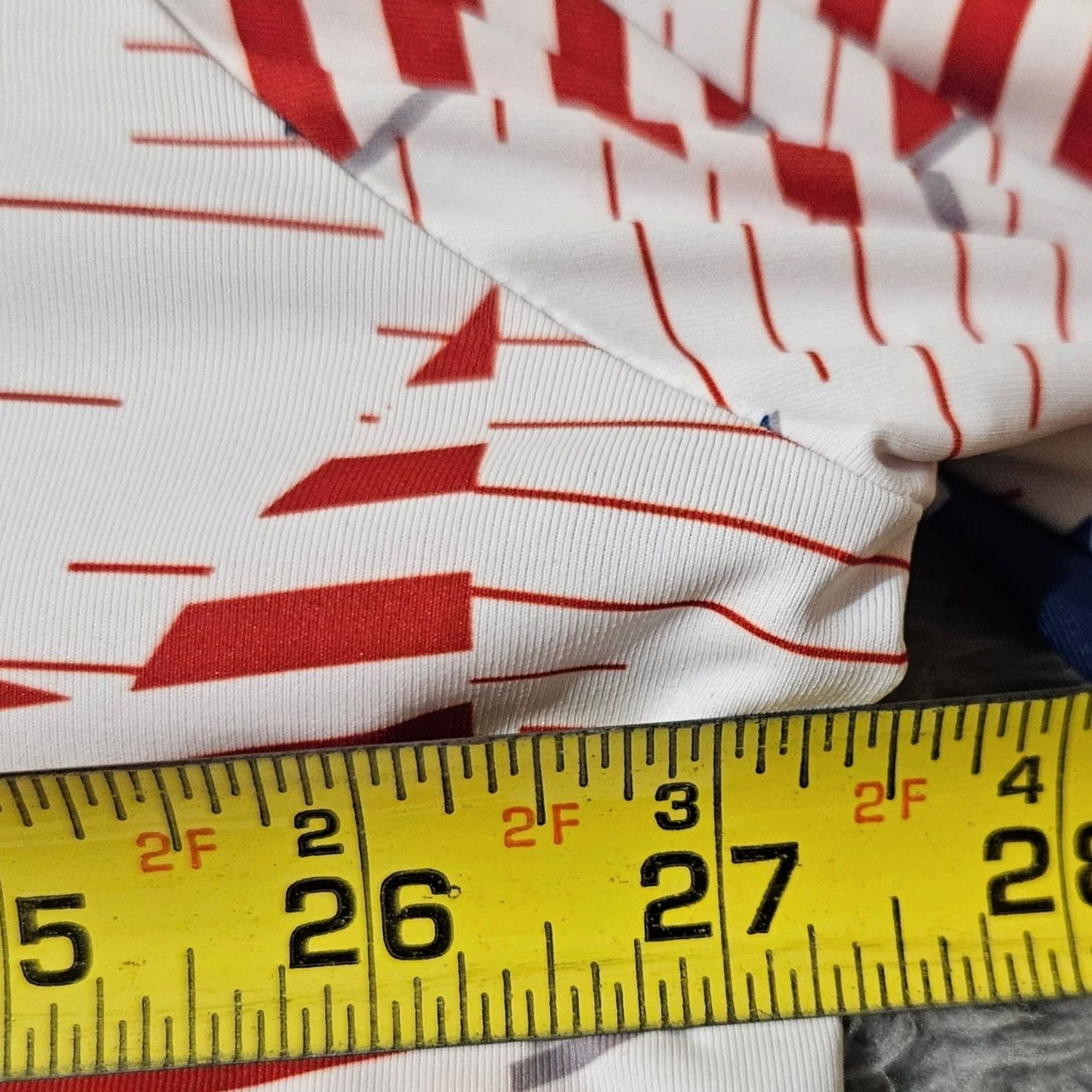 Vintage hreski Mens XXL 2XL Polo Shirt Red Blue Stars Short Sleeves Golf Size US XXL / EU 58 / 5 - 6 Thumbnail