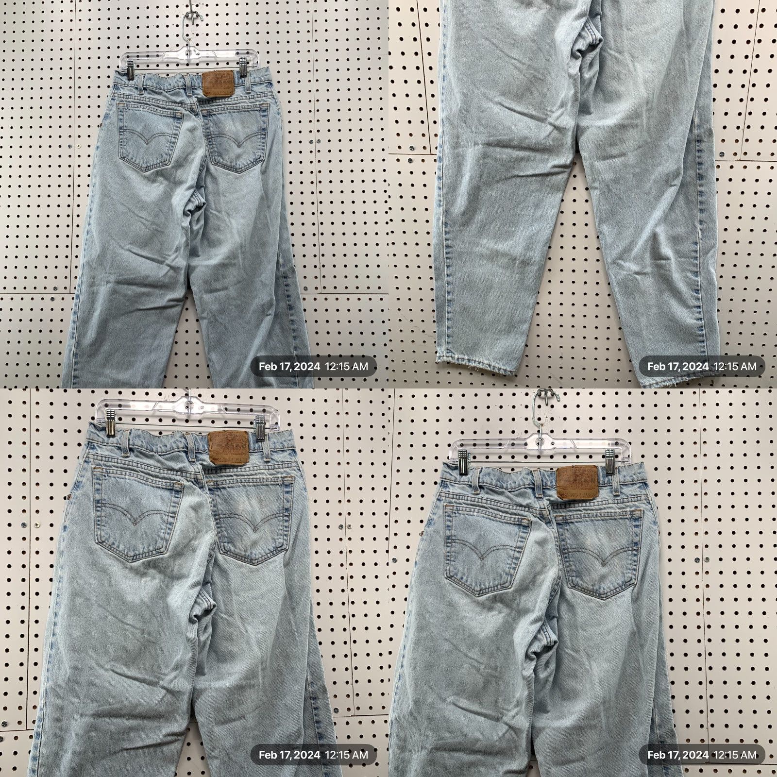 Levi's VINTAGE Levi's 560 Jeans Mens 32x30 Blue Denim USA Tapered Relaxed Fit 560 Style Accessories Size US 32 / EU 48 - 8 Thumbnail