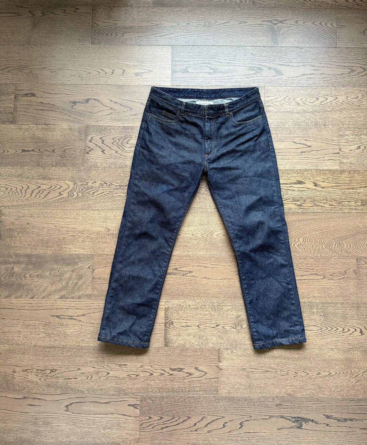 Maison Margiela Early Martin Margiela Line 14 Mens Blue Slim Denim Jeans Size US 31 - 3 Thumbnail