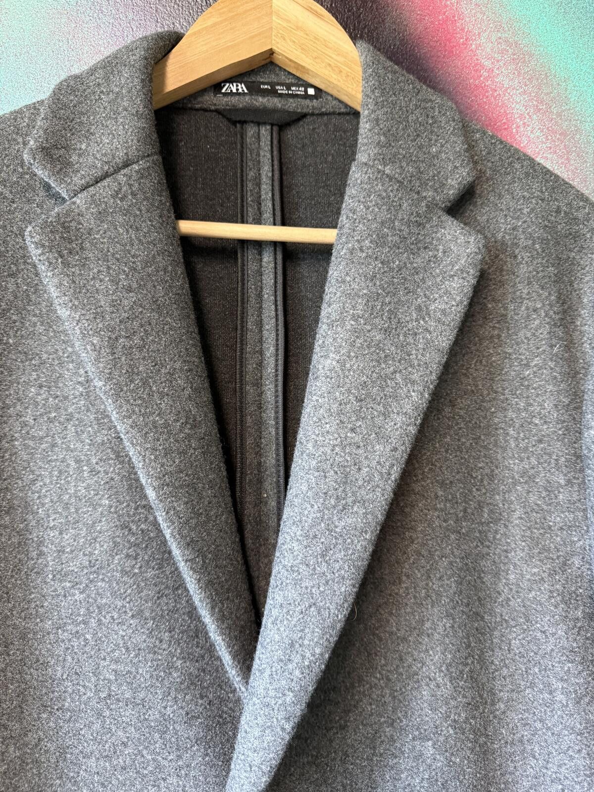 Zara Men’s Zara long coat Size: L Size US L / EU 52-54 / 3 - 2 Thumbnail