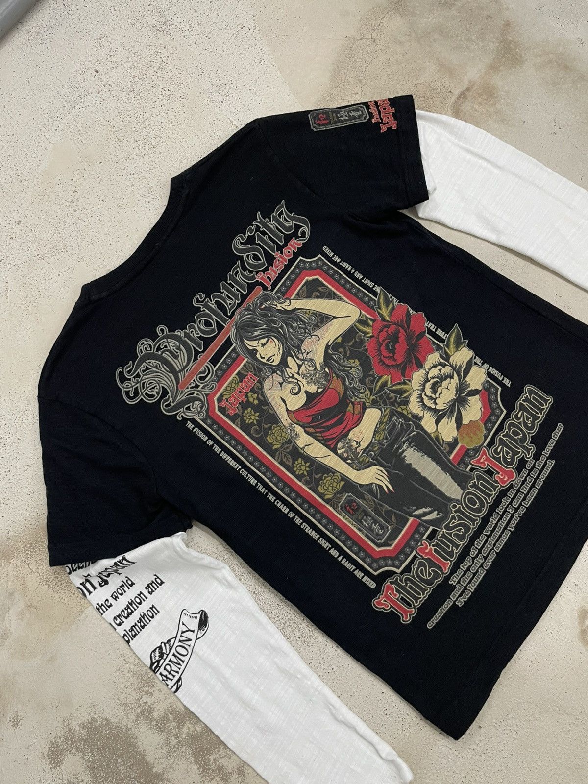 Karakuri Tamashii Fusion Japan Layer Sleeve Eastern Iconography Woman Culture Size US S / EU 44-46 / 1 - 9 Thumbnail