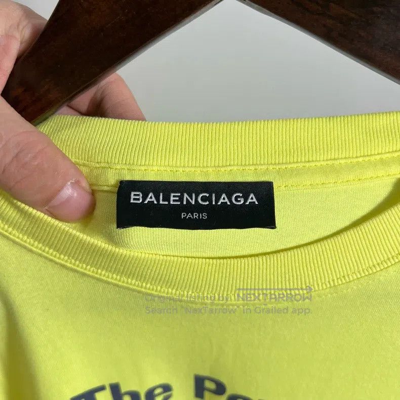 Balenciaga Balenciaga Printed logo short-sleeve Size US M / EU 48-50 / 2 - 3 Thumbnail