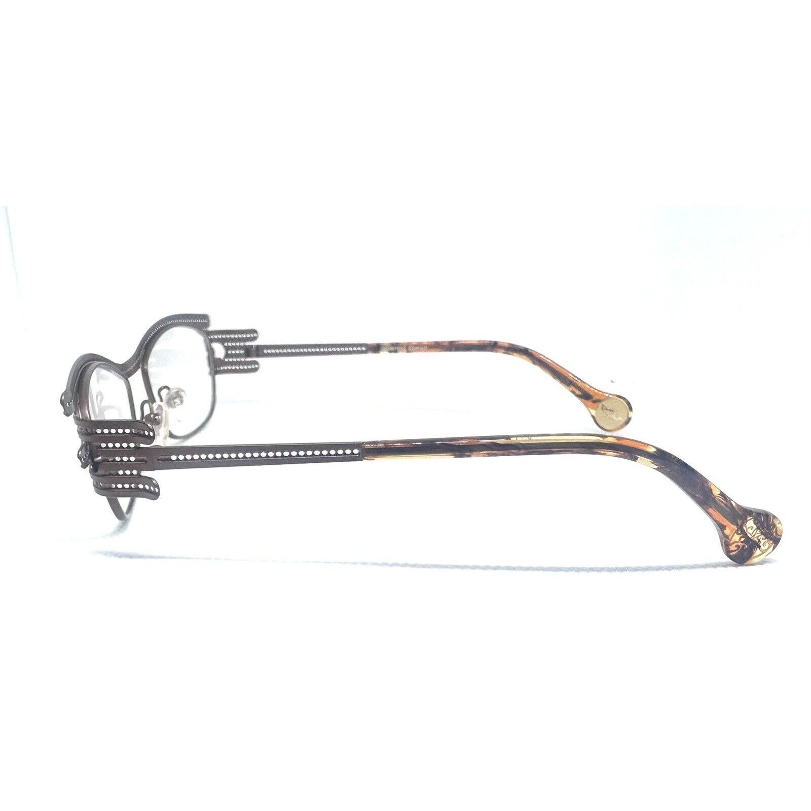 J.F. REY BOZ TATOO 9050 BROWN AUTHENTIC EYEGLASSES FRAME RX 52 17 Size ONE SIZE - 7 Thumbnail