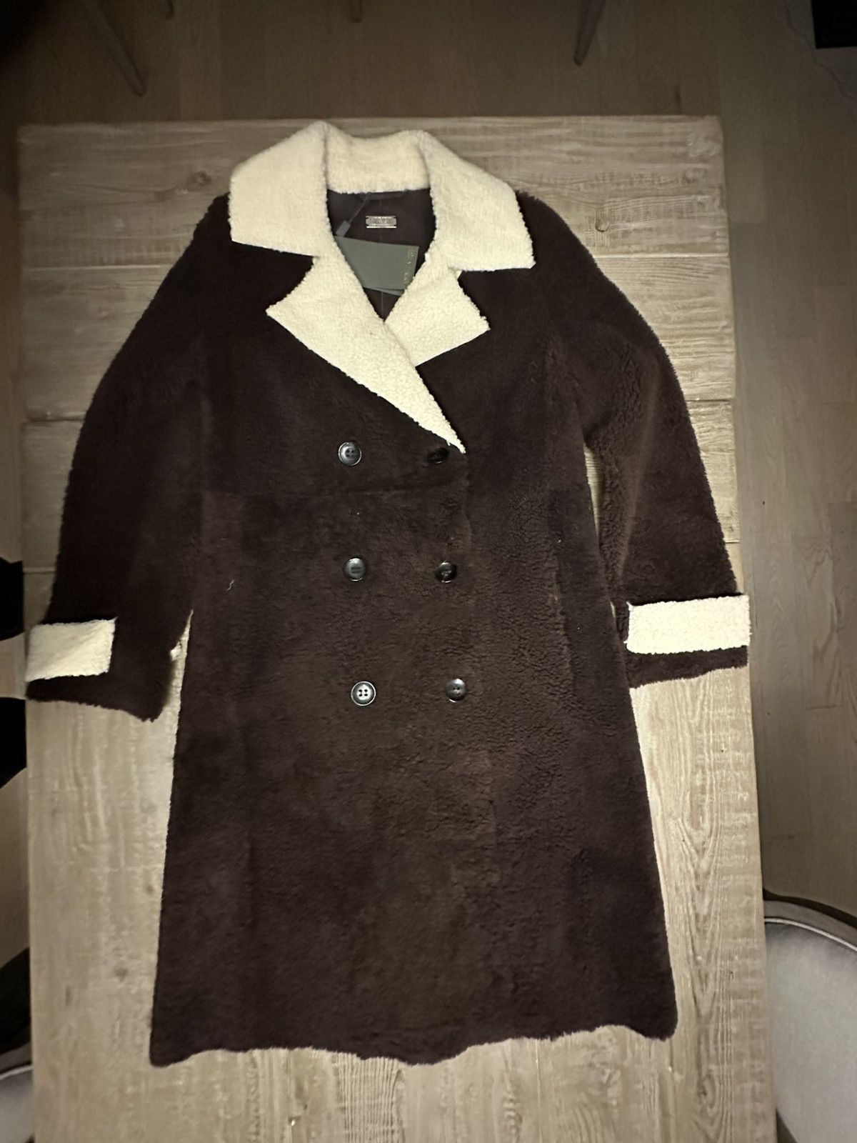 Other Anne Vest Saint Dior Merino Shearling Coat - Size 38 NWT Size S / US 4 / IT 40 - 2 Thumbnail