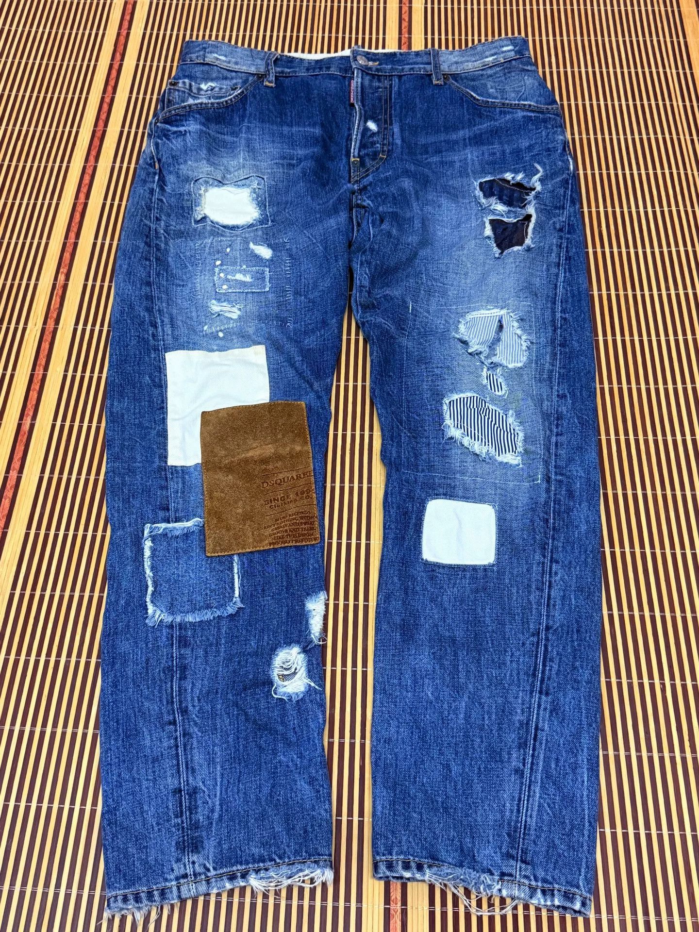 Vintage Vintage DSQUARED2 Rare Denim Jeans Size US 34 / EU 50 - 1 Thumbnail
