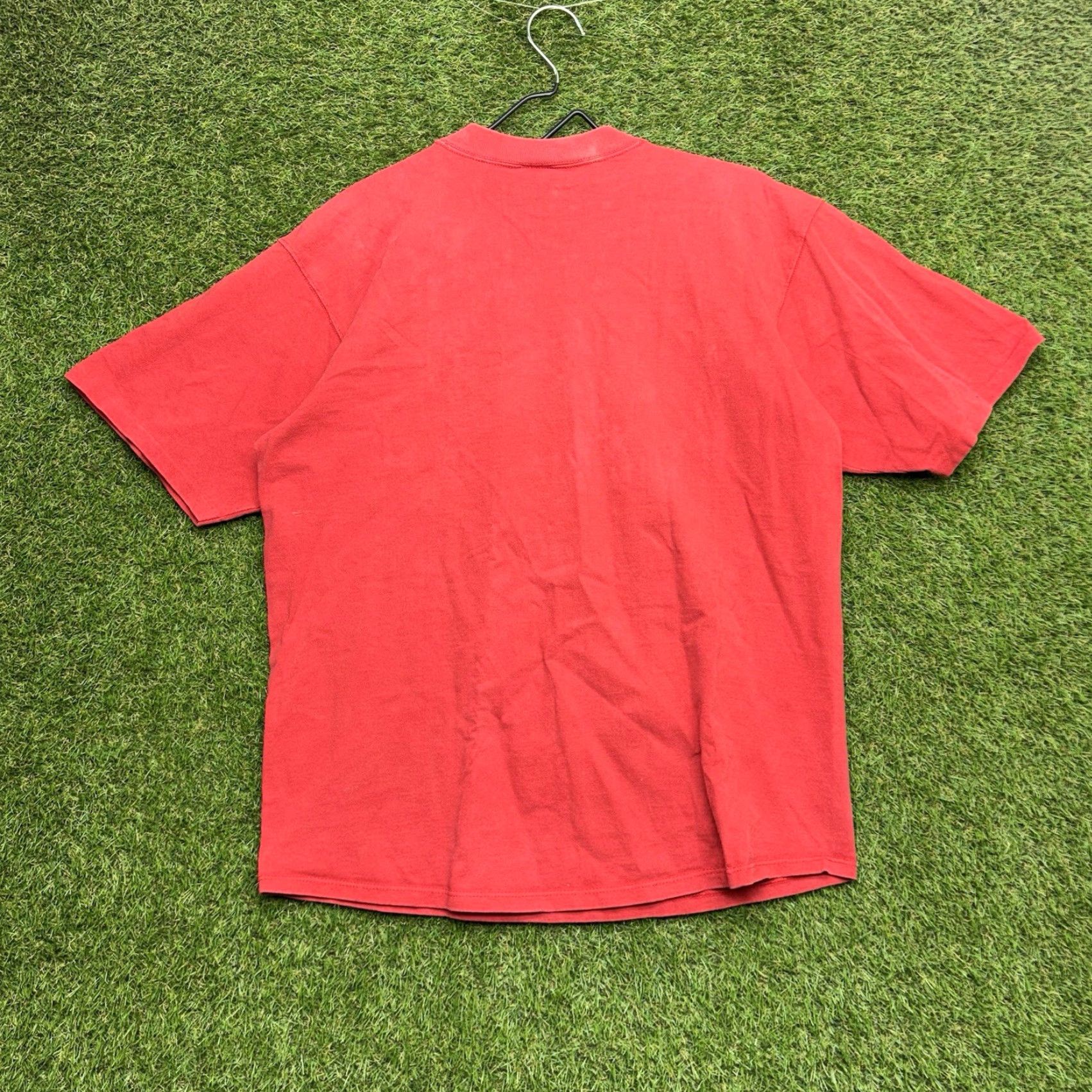 Vintage VINTAGE American Vintage Ohio State Shirt Mens XL 90s 1997 Buckeyes OSU Crew Neck Short Sleeve Cotton Red Logo Puffy Print T-Shirt Mens Size US XL / EU 56 / 4 - 2 Thumbnail