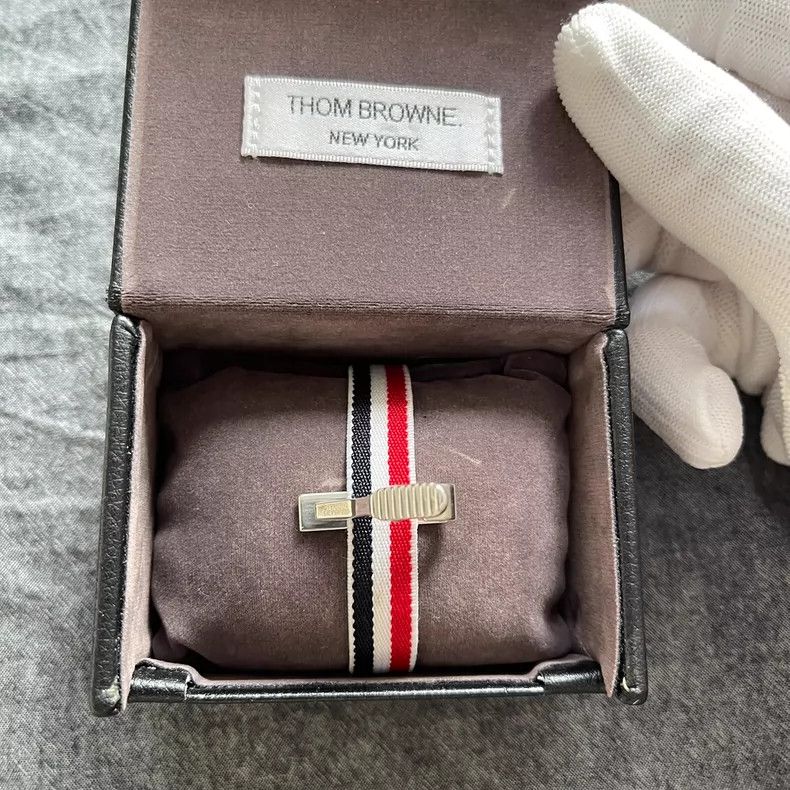 Thom Browne Thom Browne Short length tie clip Size ONE SIZE - 7 Thumbnail