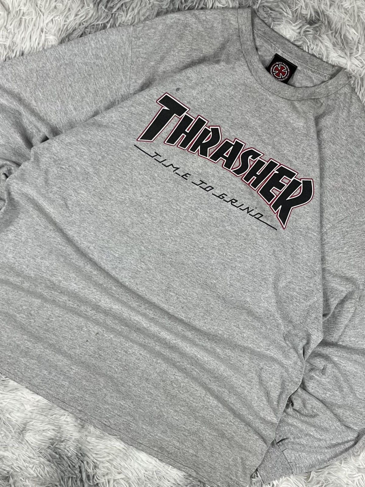 Independent Truck Co. Vintage Independent Trucks x Thrasher T-Shirt Size US L / EU 52-54 / 3 - 3 Thumbnail