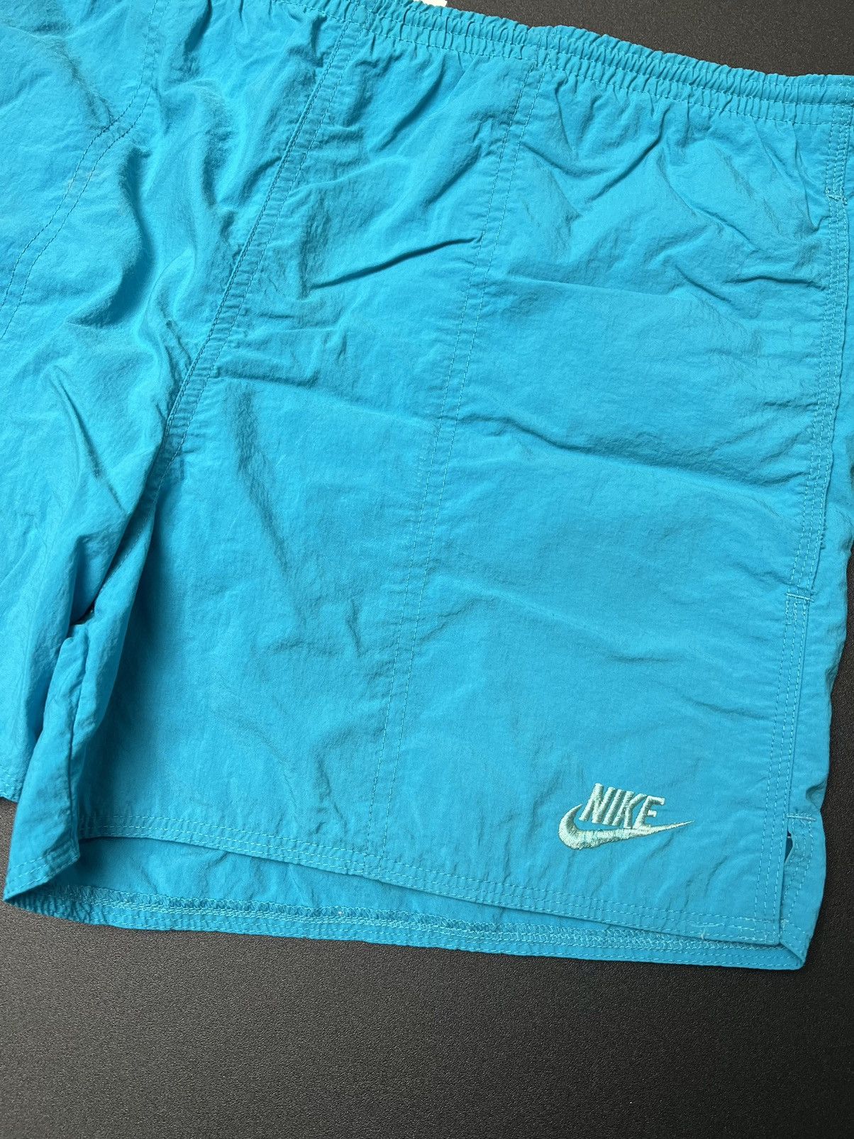 Nike Vintage Nike Teal Shorts Size M Size US 32 / EU 48 - 2 Thumbnail