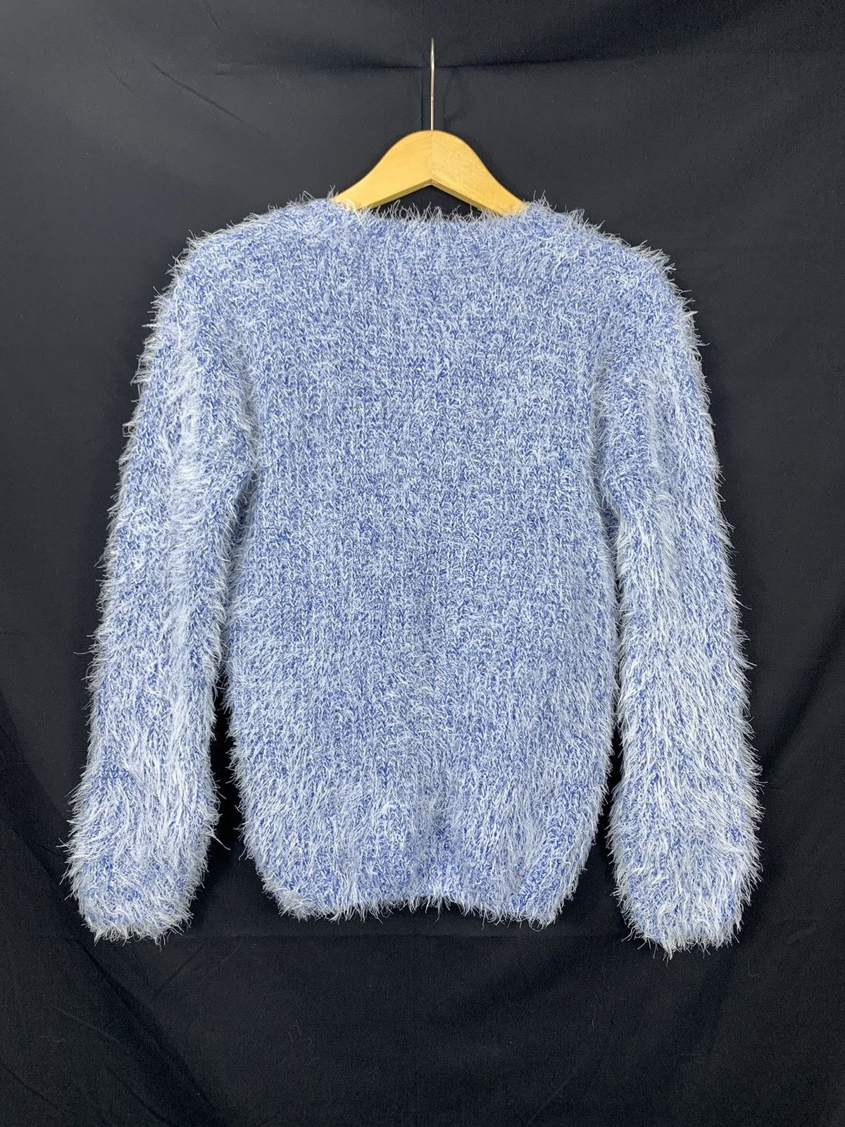 Hysteric Glamour × If Six Was Nine × Japanese Brand Y2k Undefined fuzzy mohair blue sweater Size US M / EU 48-50 / 2 - 3 Thumbnail