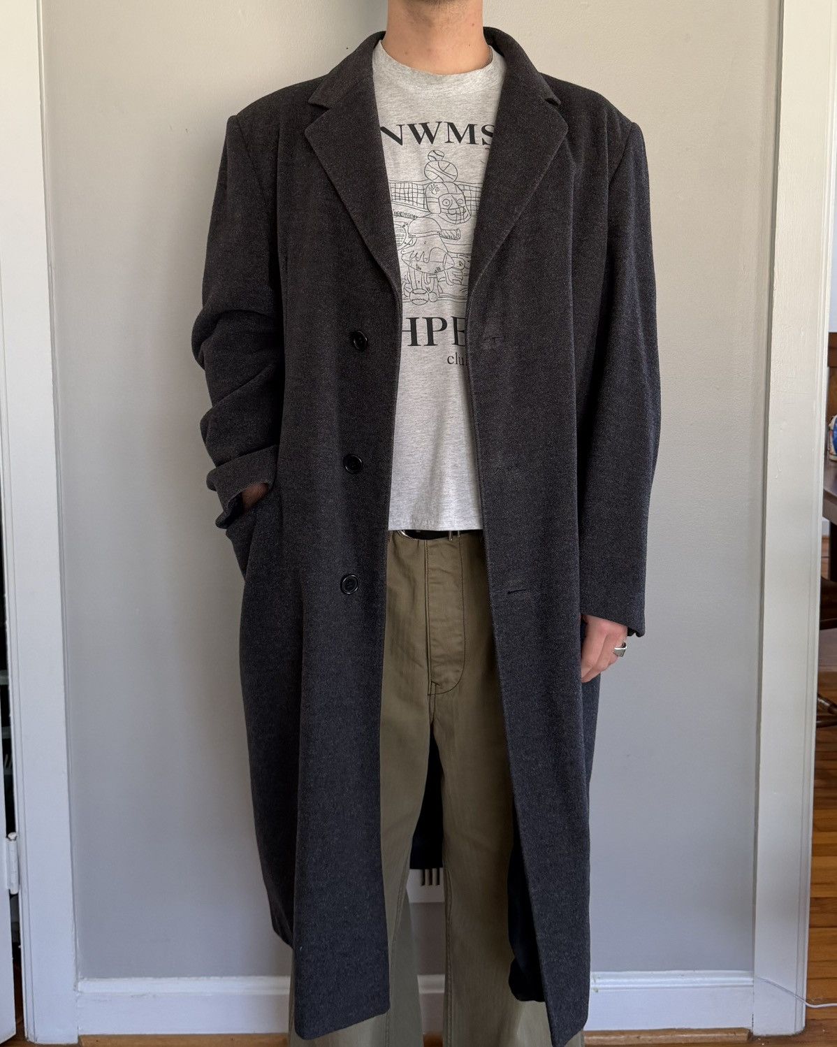 Adams Row Vintage Adam’s Row Wool Coat 46L | Grailed