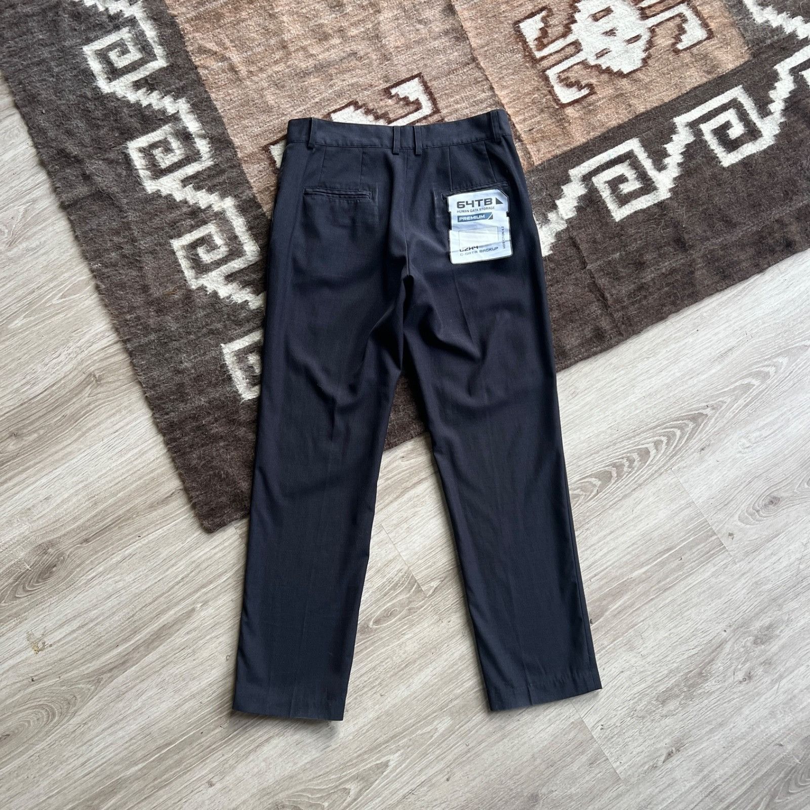 C2H4 C2H4 “Post Human Era” FM 2020 Cyberpunk Black Pants Tech Tro Size US 32 / EU 48 - 2 Thumbnail