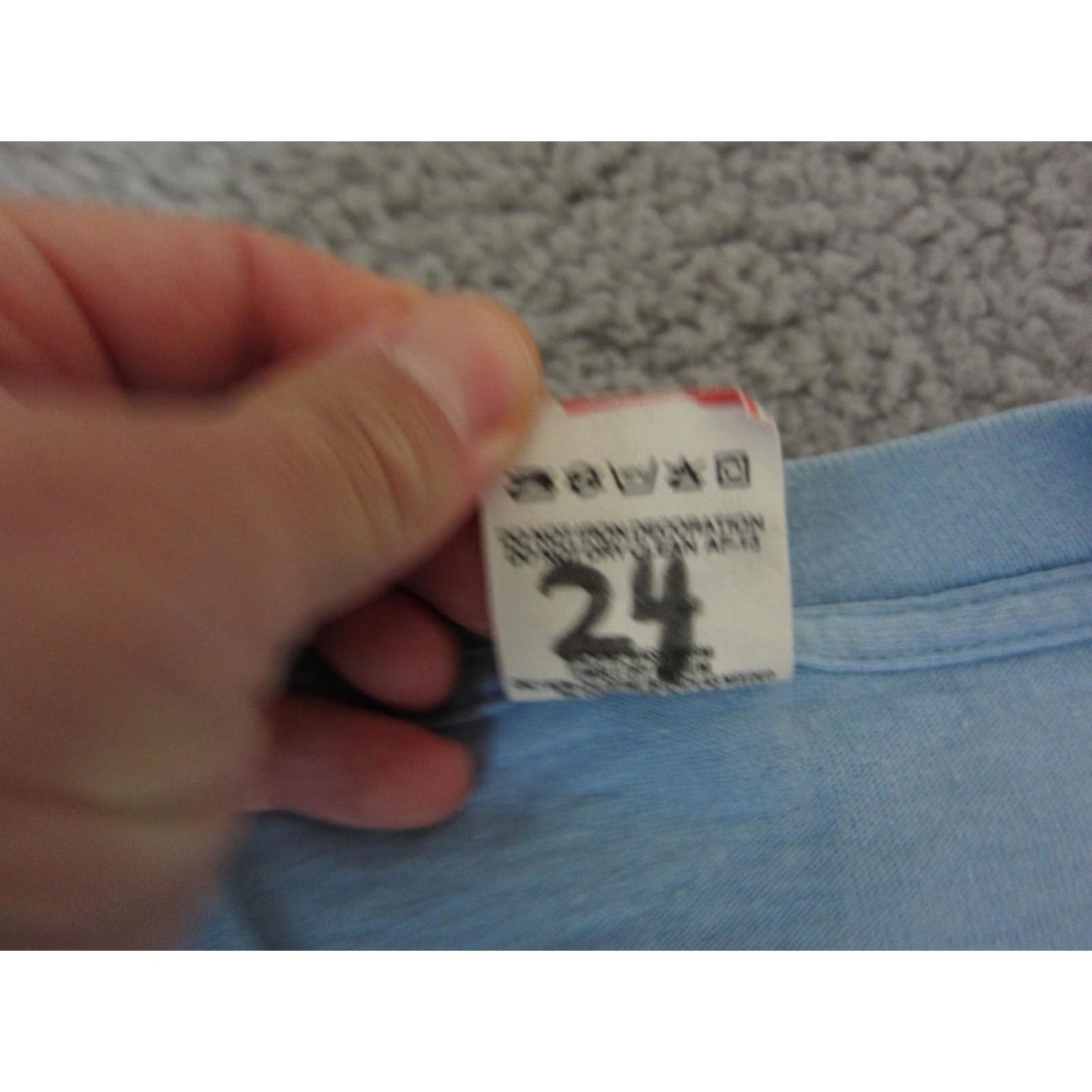 Fruit Of The Loom Vintage 80s Basketball Shirt Mens Extra Large Blue Fruit of the Loom Made USA Size US XL / EU 56 / 4 - 5 Thumbnail