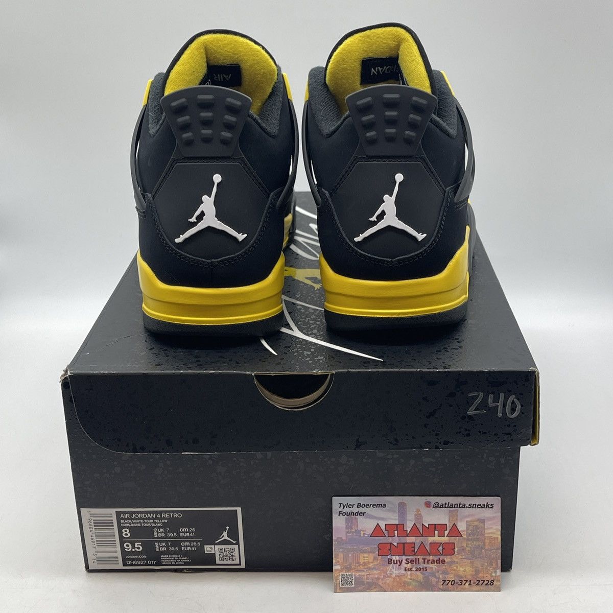 Jordan Brand Air Jordan 4 thunder Size US 8 / EU 41 - 3 Thumbnail