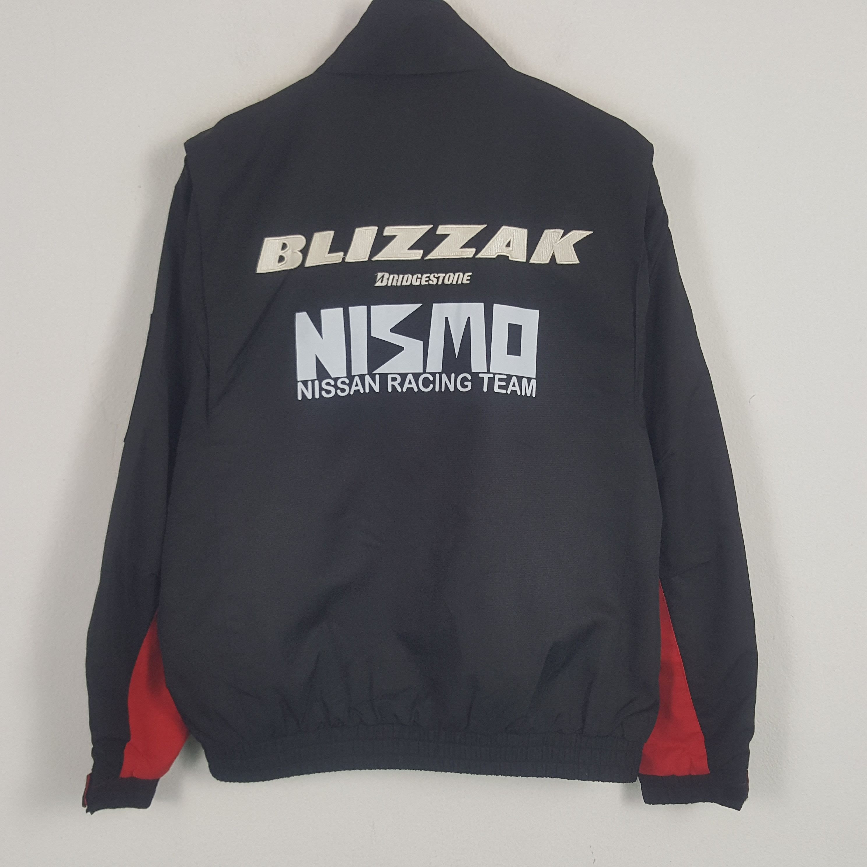 Japanese Brand × Vintage Vintage Bridgestone x Nissan Racing Windbreaker Jacket Size US XL / EU 56 / 4 - 1 Thumbnail
