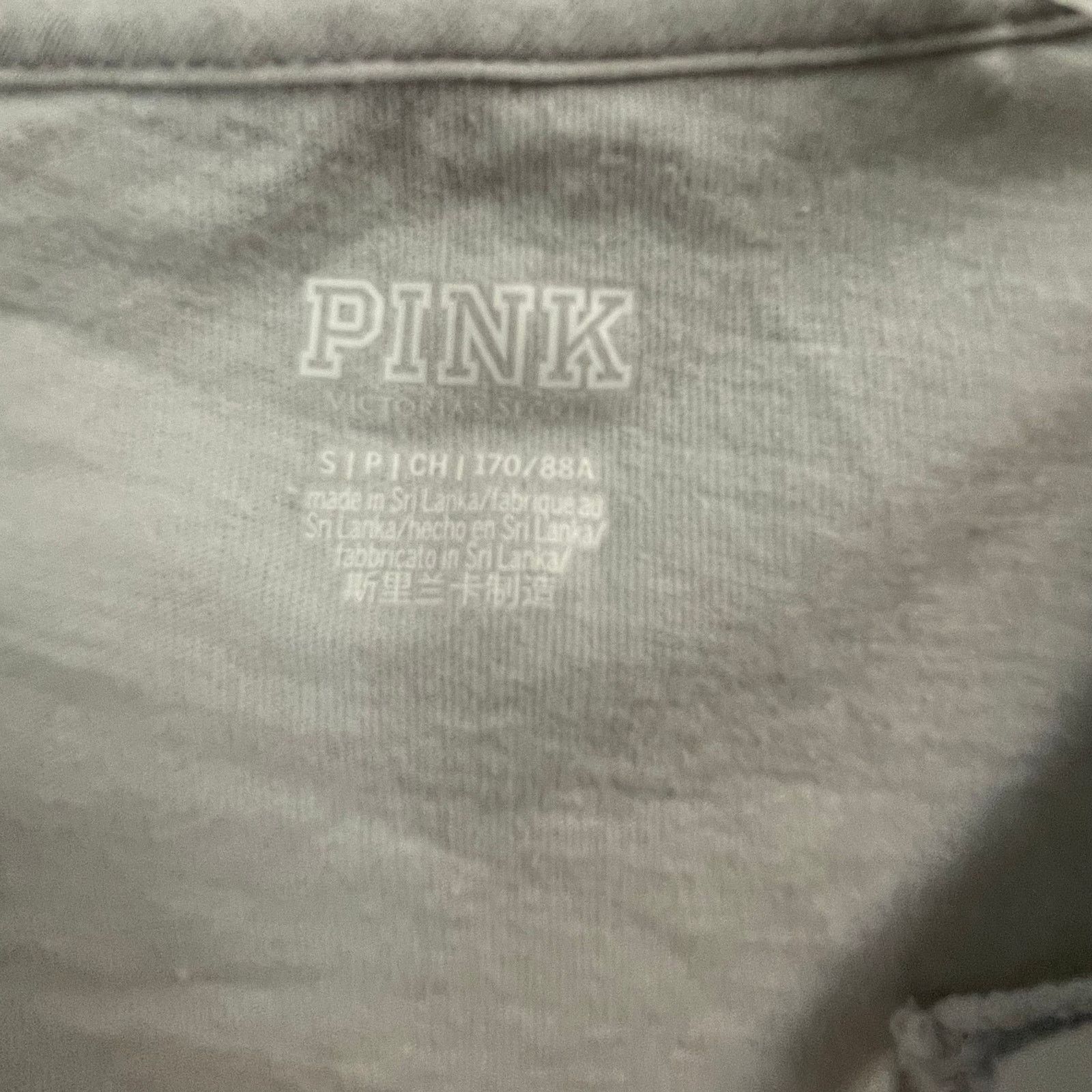 Pink PINK Gray VNeck Tee Size Small Embroidered Stars Casual Size S / US 4 / IT 40 - 3 Thumbnail