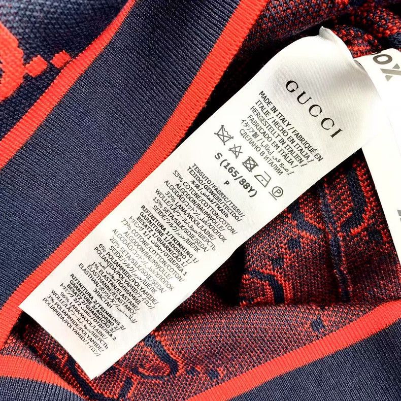 Gucci Gucci Old flower full-print color-blocked knitted dress Size S / US 4 / IT 40 - 4 Thumbnail