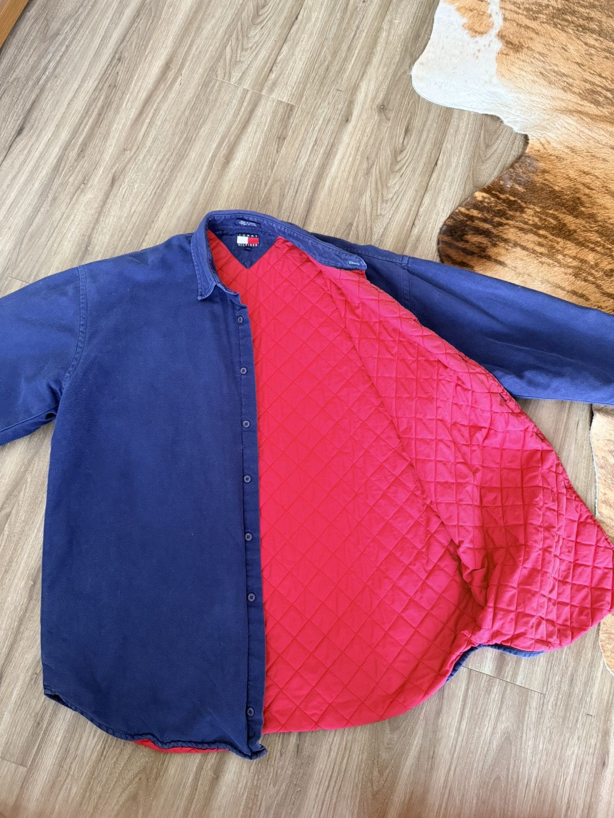 Tommy Hilfiger Vintage 90s Tommy Hilfiger Boardsports Shirt Heavyweight Size US L / EU 52-54 / 3 - 4 Thumbnail