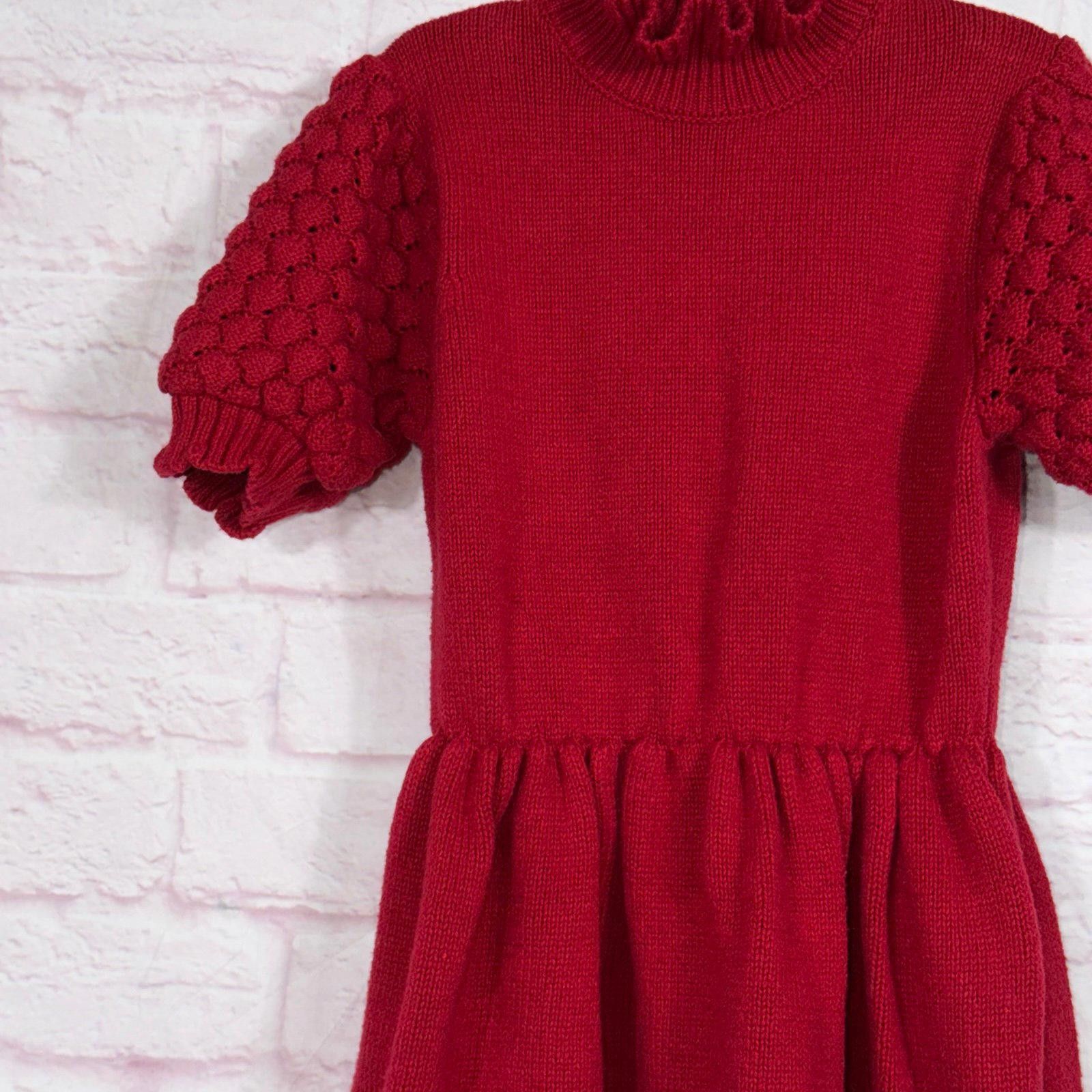 Other Janie & Jack Size 10 Red Sweater Dress Size ONE SIZE - 2 Thumbnail