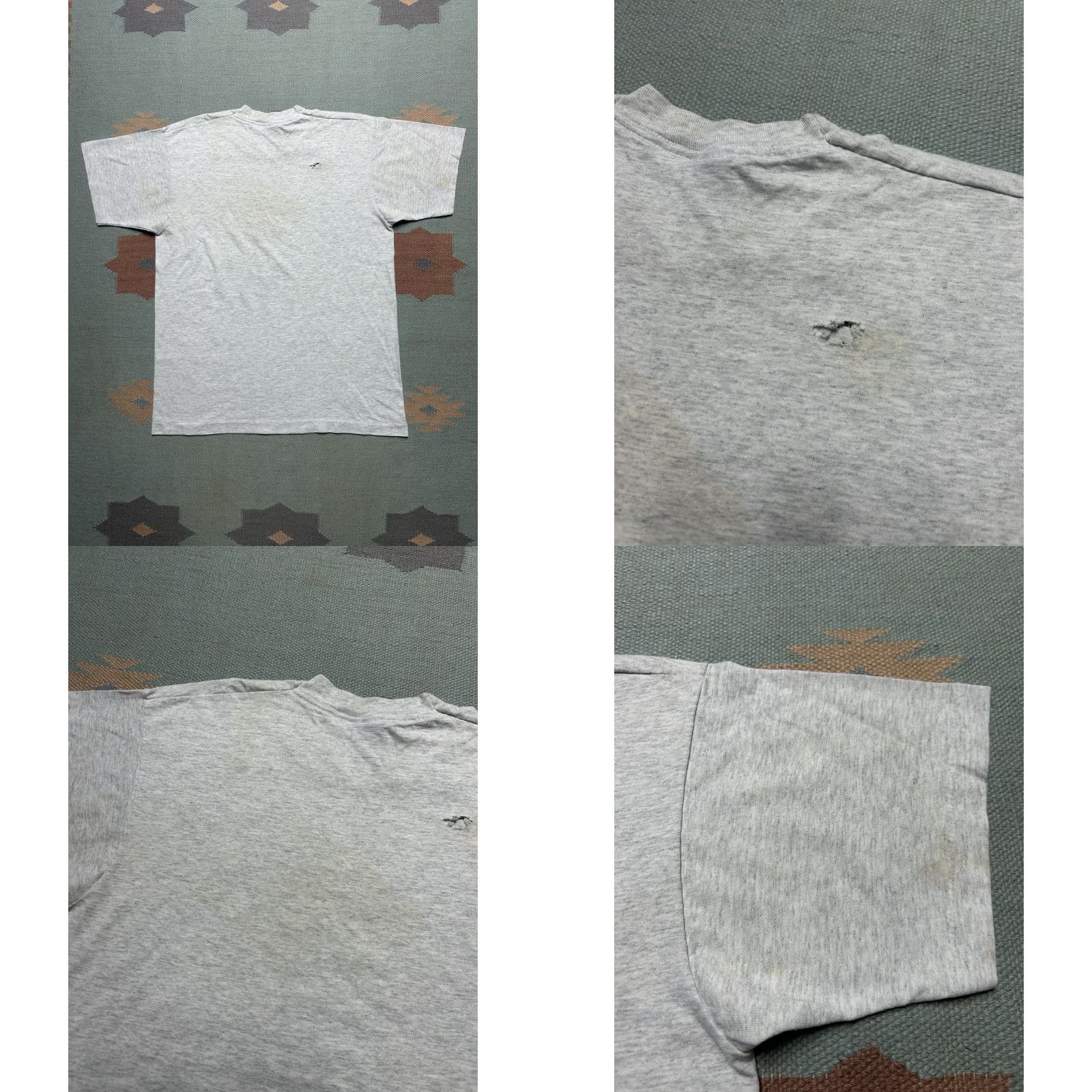 Vintage VINTAGE 80s 90s graphic t shirt Mabel’s whorehouse Las Vegas distressed Large Shirt Mens Gray Screen Stars 80s 90s T-Shirt Size US L / EU 52-54 / 3 - 8 Thumbnail
