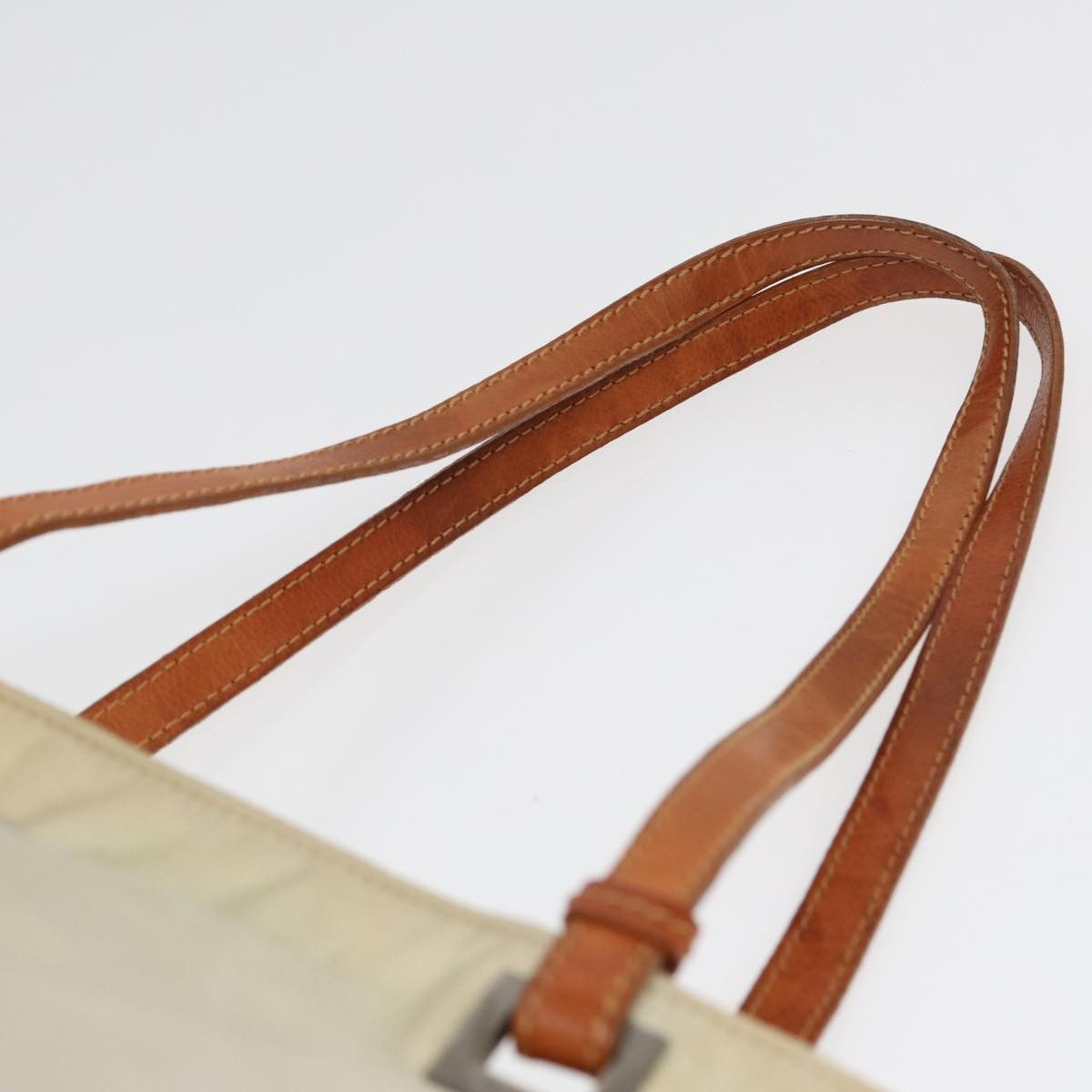 Prada PRADA Tote Bag Nylon White Size ONE SIZE - 8 Thumbnail