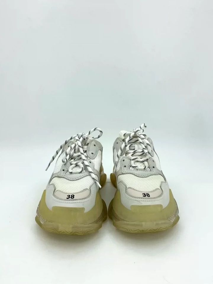 Balenciaga Mesh lace-up platform low-top dad shoes 2502-Nex