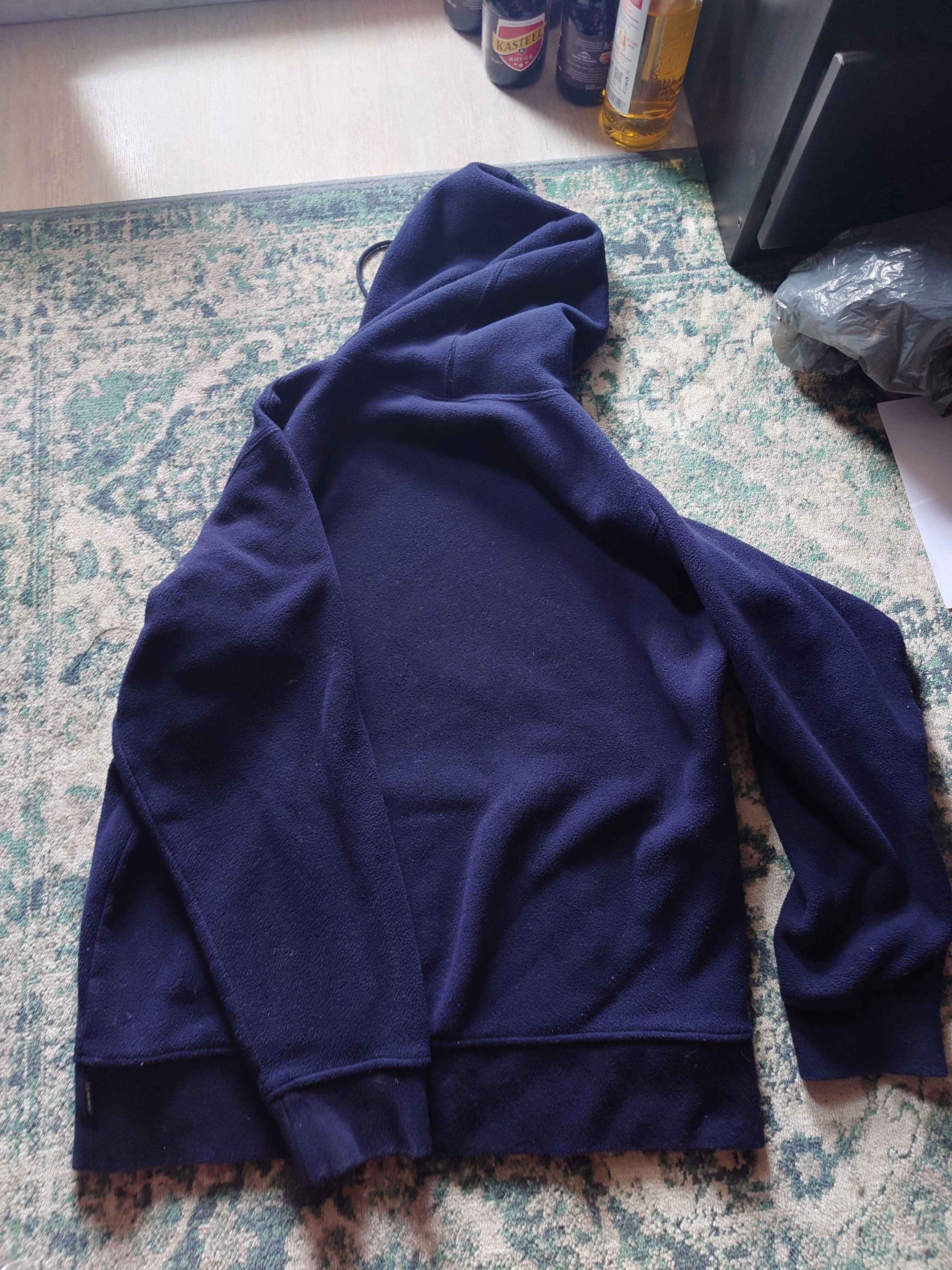 Supreme Supreme Polartec Hooded Sweatshirt Navy L Size US L / EU 52-54 / 3 - 5 Thumbnail