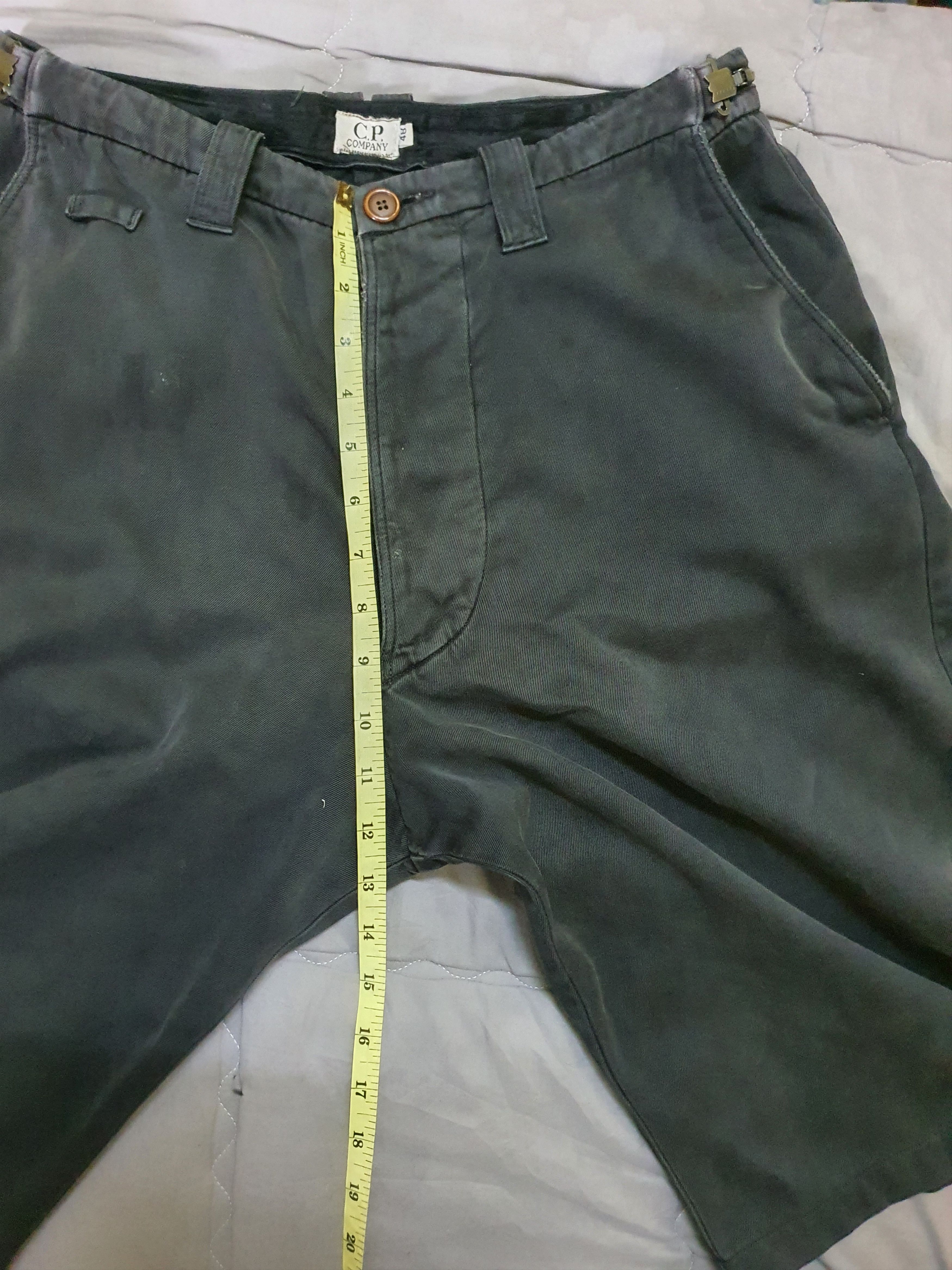C.P. Company × Massimo Osti × Vintage C.P. Company Vintage Adjustable Waist Short Pants Size US 32 / EU 48 - 17 Thumbnail