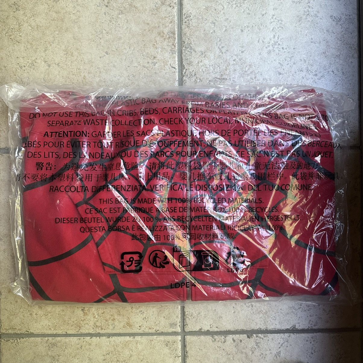 Supreme × Vanson Leathers Supreme Vanson Leathers Spider-Man Zip Up Red Size XXL Size US XXL / EU 58 / 5 - 3 Thumbnail