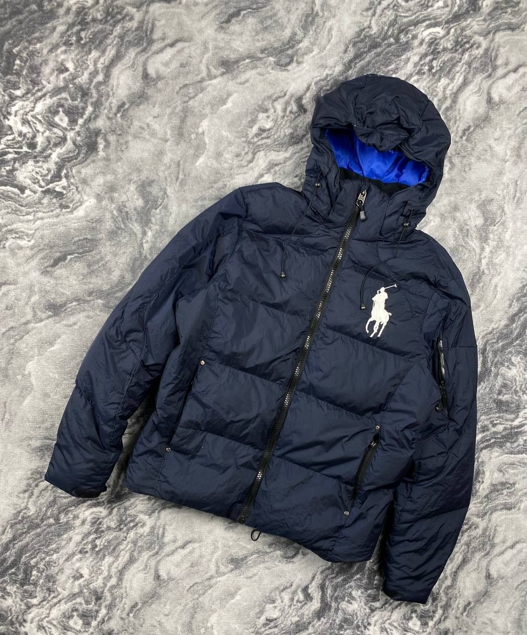 Polo Ralph Lauren Vintage Polo Ralph Lauren Big Logo Puffer Jacket Size US S / EU 44-46 / 1 - 1 Thumbnail