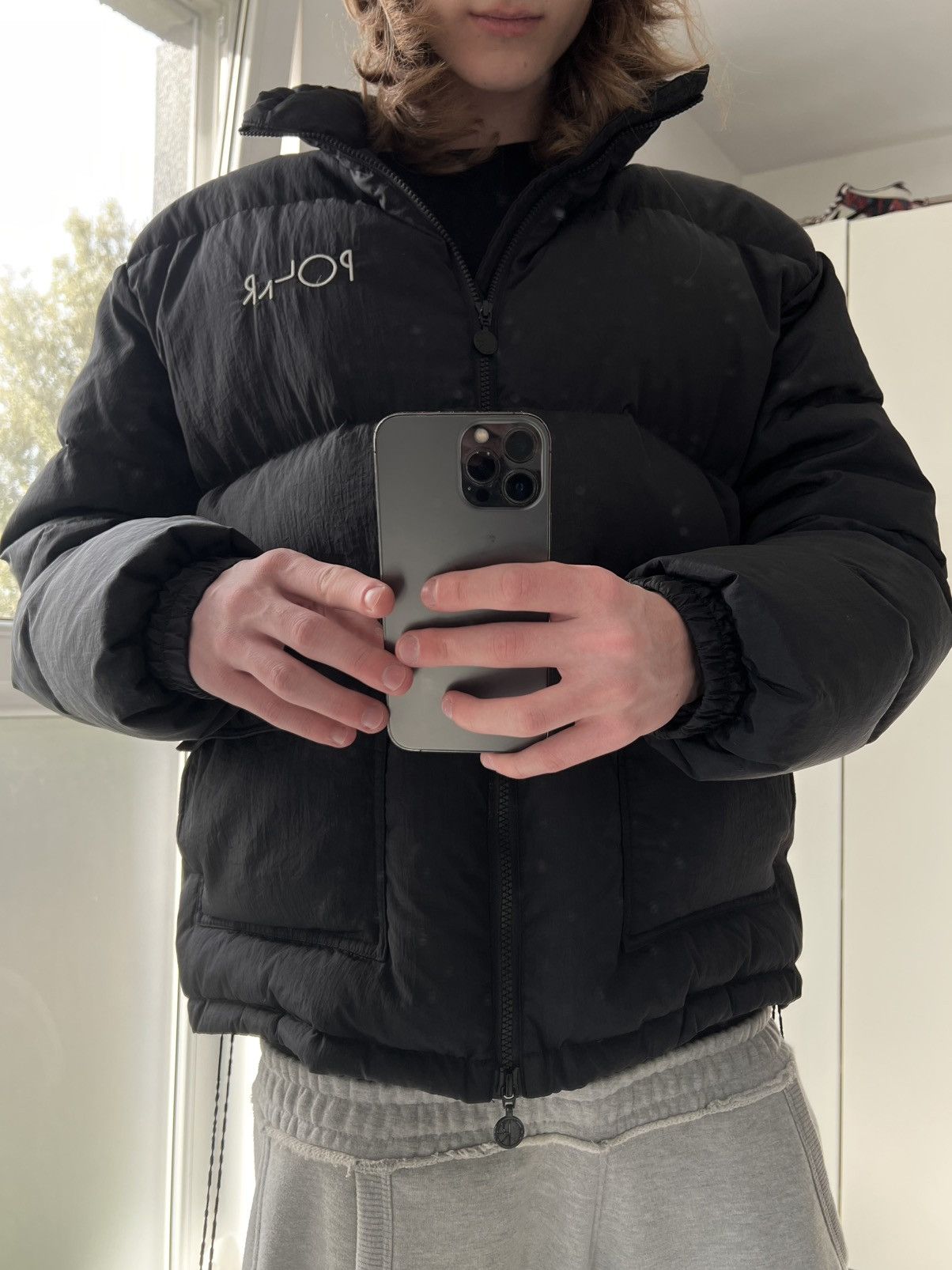 Polar Skate Co. Polar Skate Co. Basic Puffer BLACK Size US XL / EU 56 / 4 - 2 Thumbnail