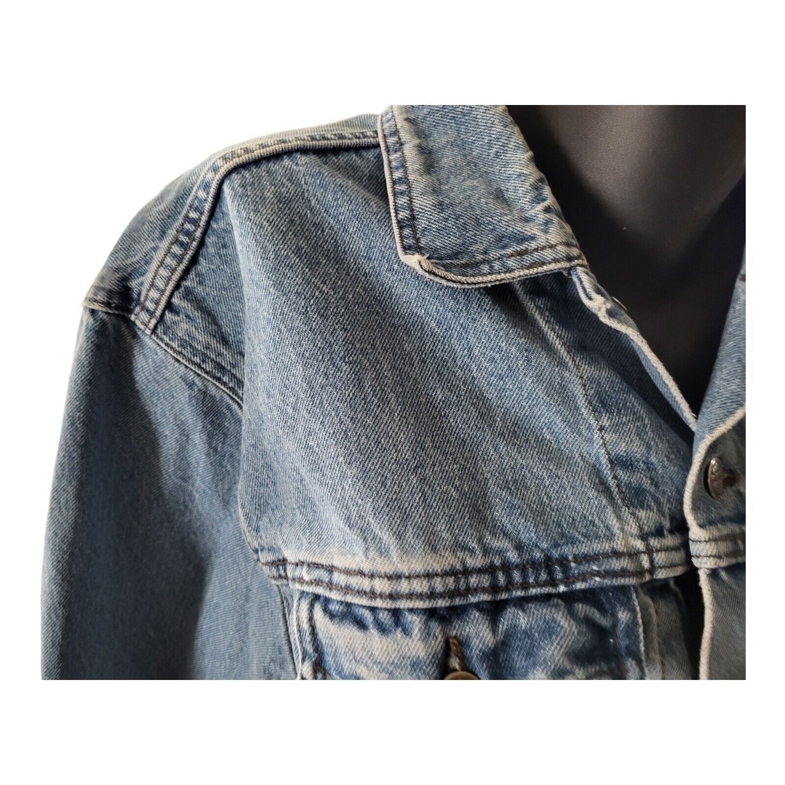 Harley Davidson Vintage Harley Davidson Denim Trucker Motorcycle Jack Size M Size US M / EU 48-50 / 2 - 9 Thumbnail