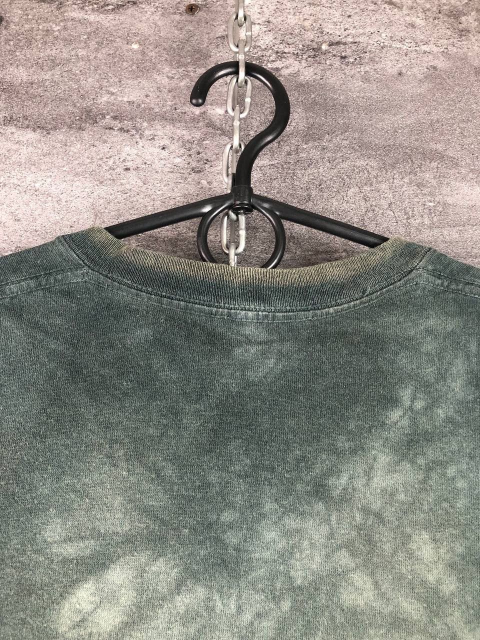 The Mountain Vintage 00’ Mountain Green Tie Dye HOWLING WOLF MOON Shirt Size US L / EU 52-54 / 3 - 8 Thumbnail