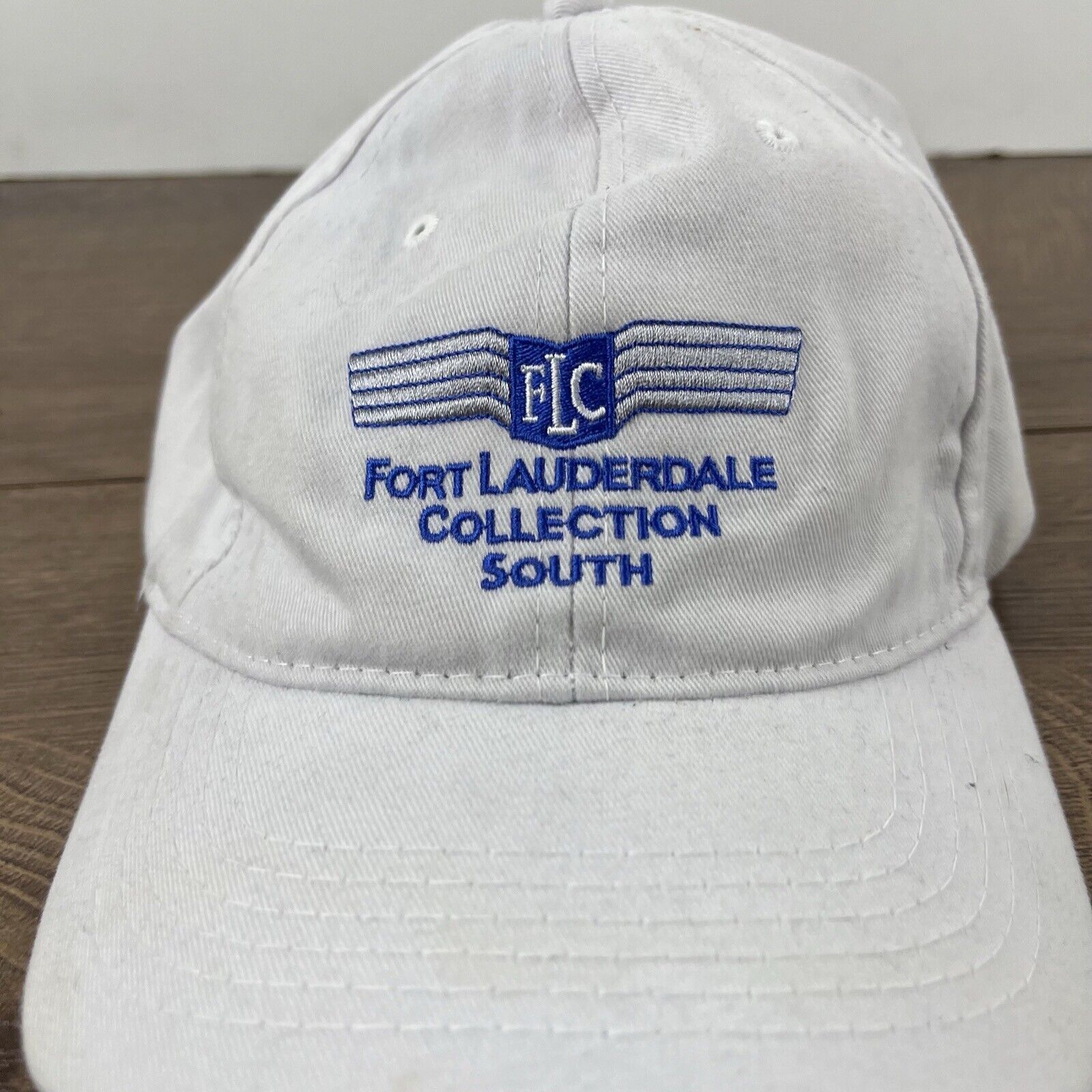 Other Fort Lauderdale Collection South Hat White Cap Hat Adjustabl Size ONE SIZE - 7 Thumbnail