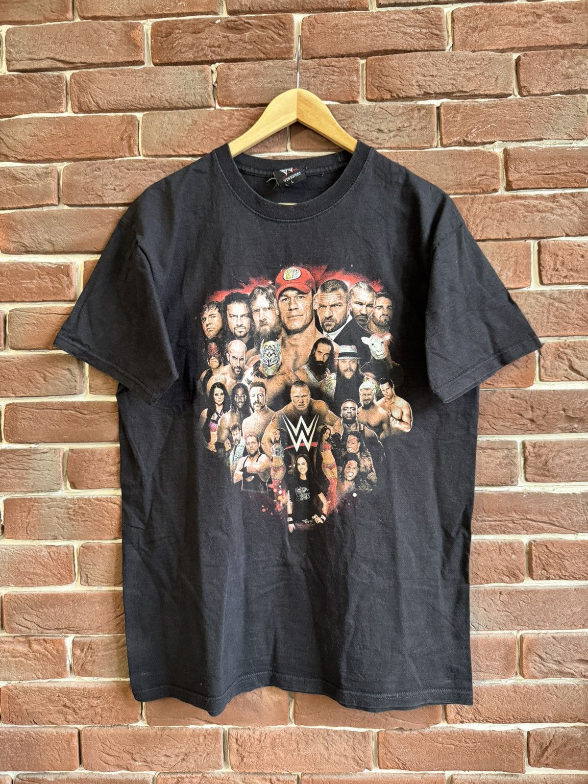 Vintage Vintage 00s Jeff Hardy Raw WWE WWF TSHIRT Hype M Black Size US L / EU 52-54 / 3 - 1 Thumbnail