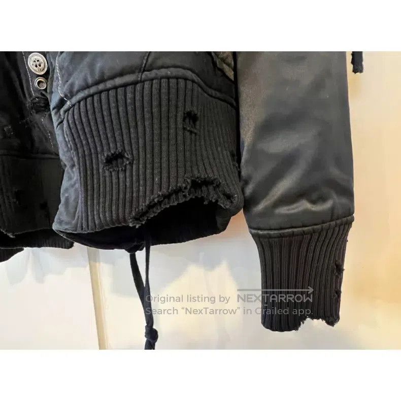 Greg Lauren Greg Lauren Denim Patchwork Vintage Flight Jacket Size US M / EU 48-50 / 2 - 3 Thumbnail