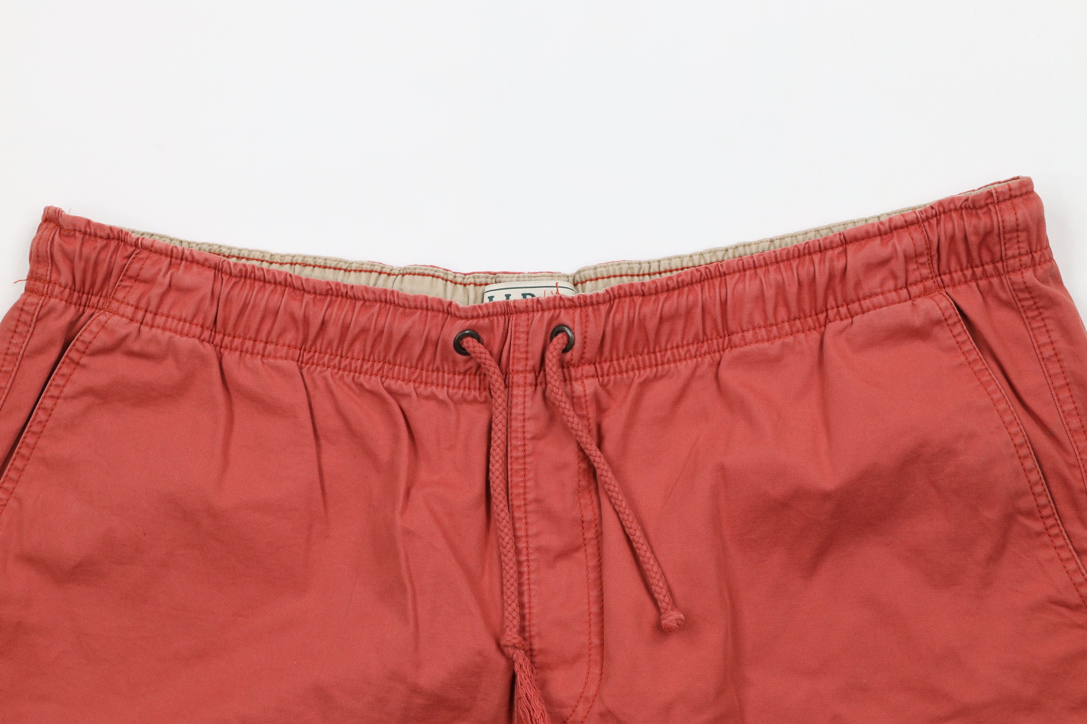 L.L. Bean × Vintage Vintage LL Bean Blank Organic Cotton Above Knee Shorts Red Size US 36 / EU 52 - 2 Thumbnail